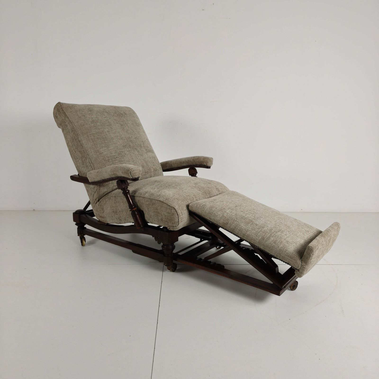 photo for sale English Reclining Library Chair (Circa 1860)