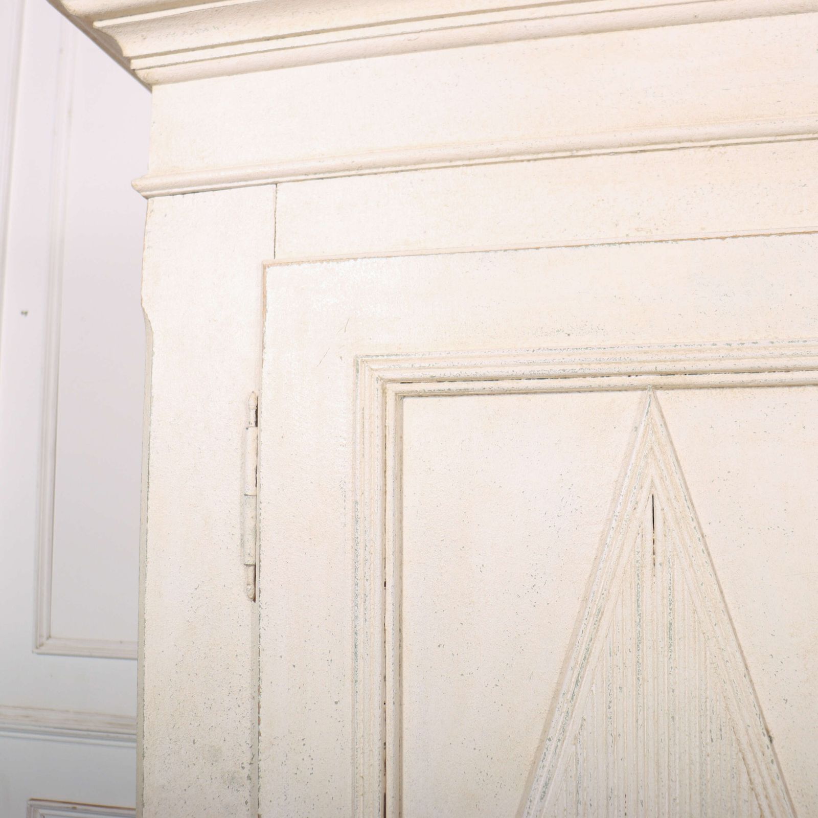 Danish Painted Wardrobe, 1800s photo Furniture