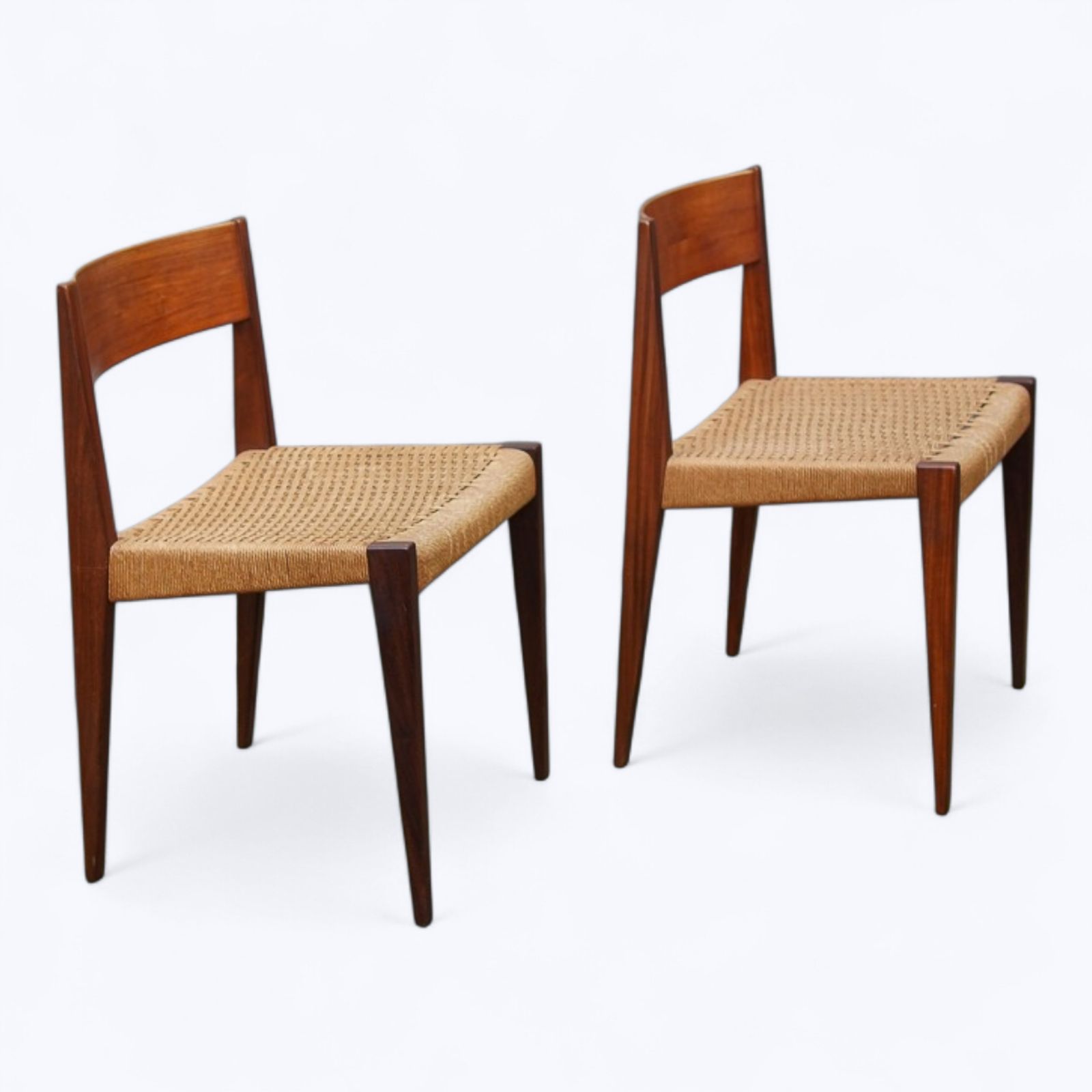 Poul Cadovius Pia Teak Dining Chairs – Danish Mid Century Modern, 1960s   Set Of 2 photo furniture