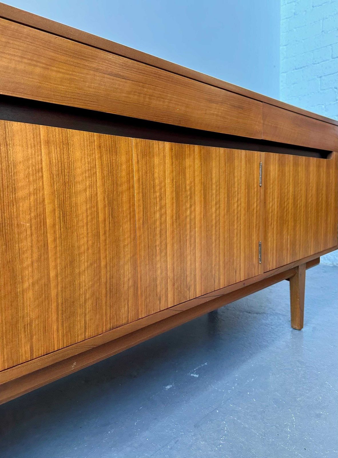 Vintage 1960s Younger Teak Sideboard. Retro Danish G Plan Fresco Mid Century photo vintage
