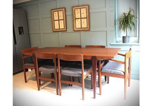 Mid Century Fonseca Dining Table By John Herbert For A Younger Ltd – No Chairs photo vinterior
