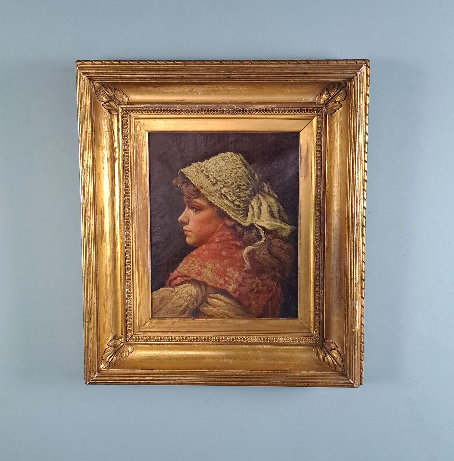 Original 19th Century Oil On Canvas – C.S. Lidderdale – C. 1870