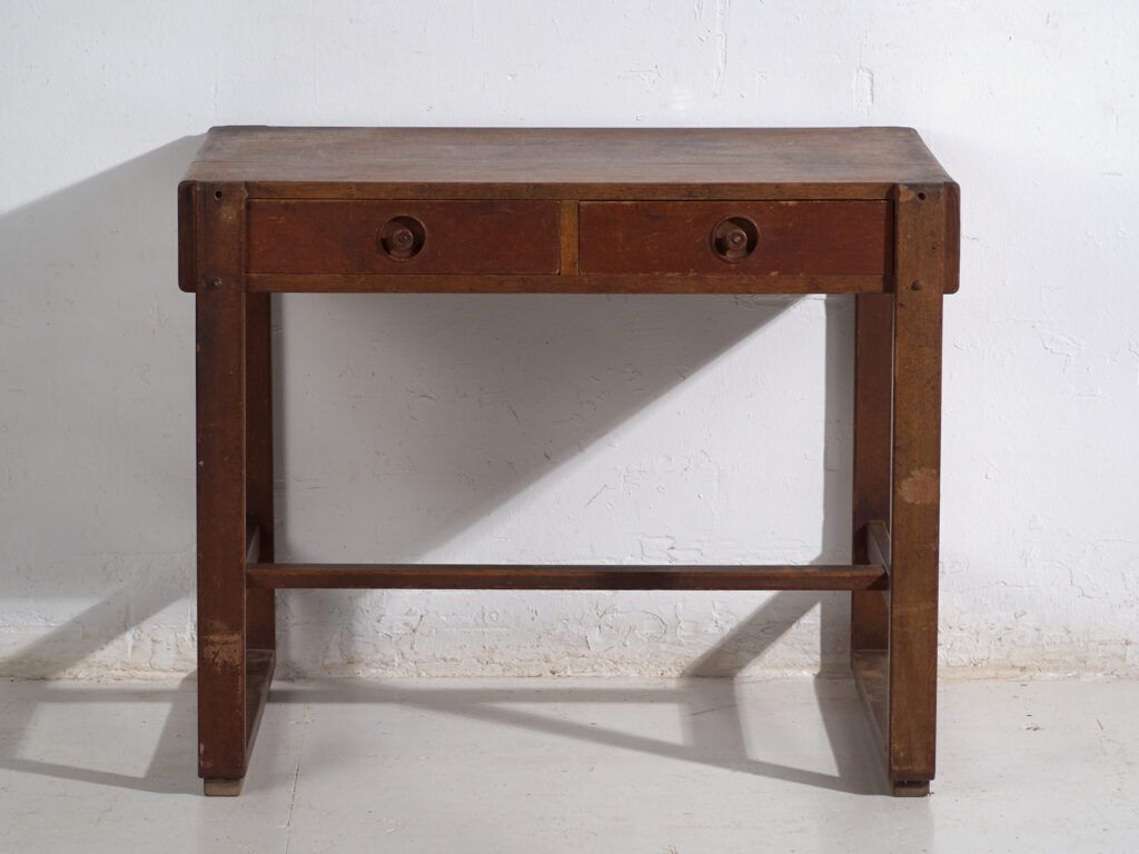 Antique Japanese Tsukue Writing Desk – Late Taisho – Early Showa (C.1910 1940) photo vinterior