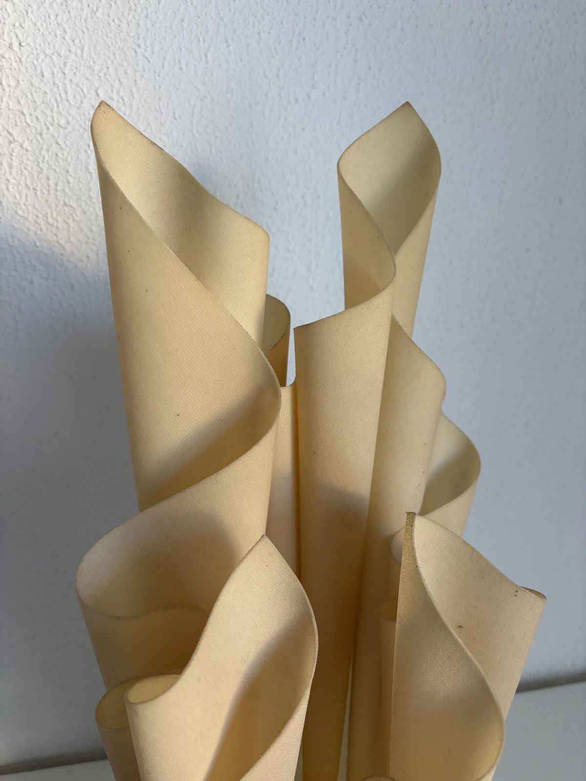 photo furniture Vintage 1970s Athena Georgia Jacob Lamp, Draped In Light Salmon   50 Cm