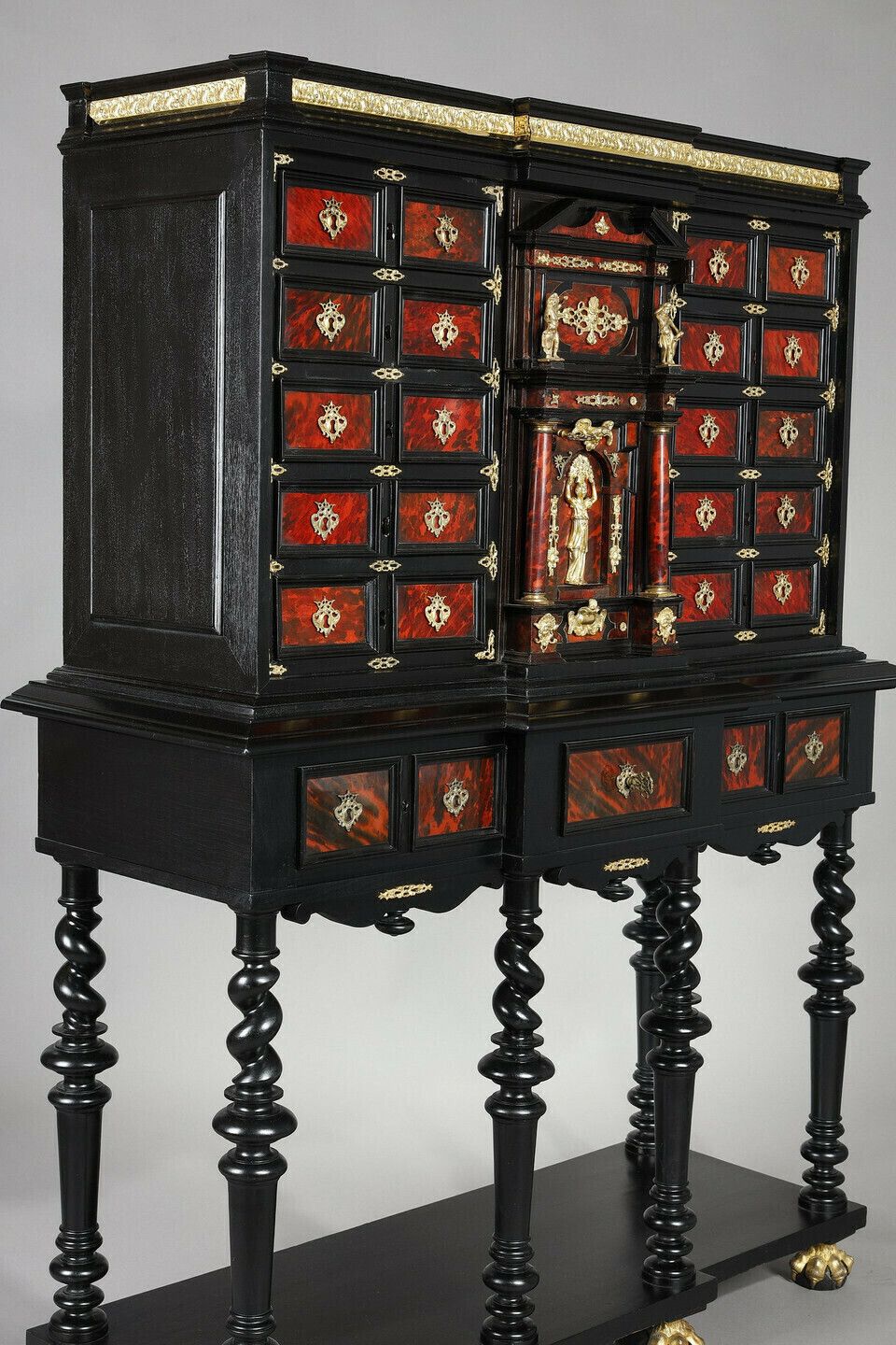 Free Standing Cabinet In The Style Of 17th Century Flemish Cabinets photo Furniture