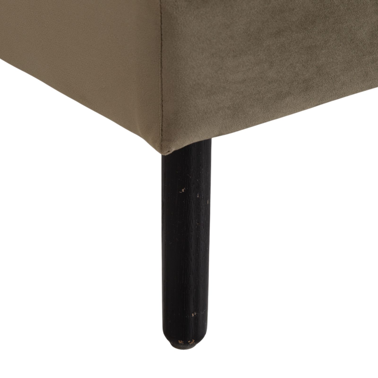 Tabouret Bolia Scandinavia en tissu vert olive photo Mobilier