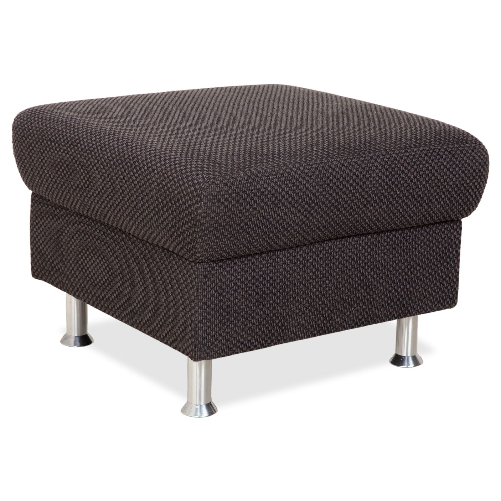 Tabouret Ewald Schillig Vario en tissu gris