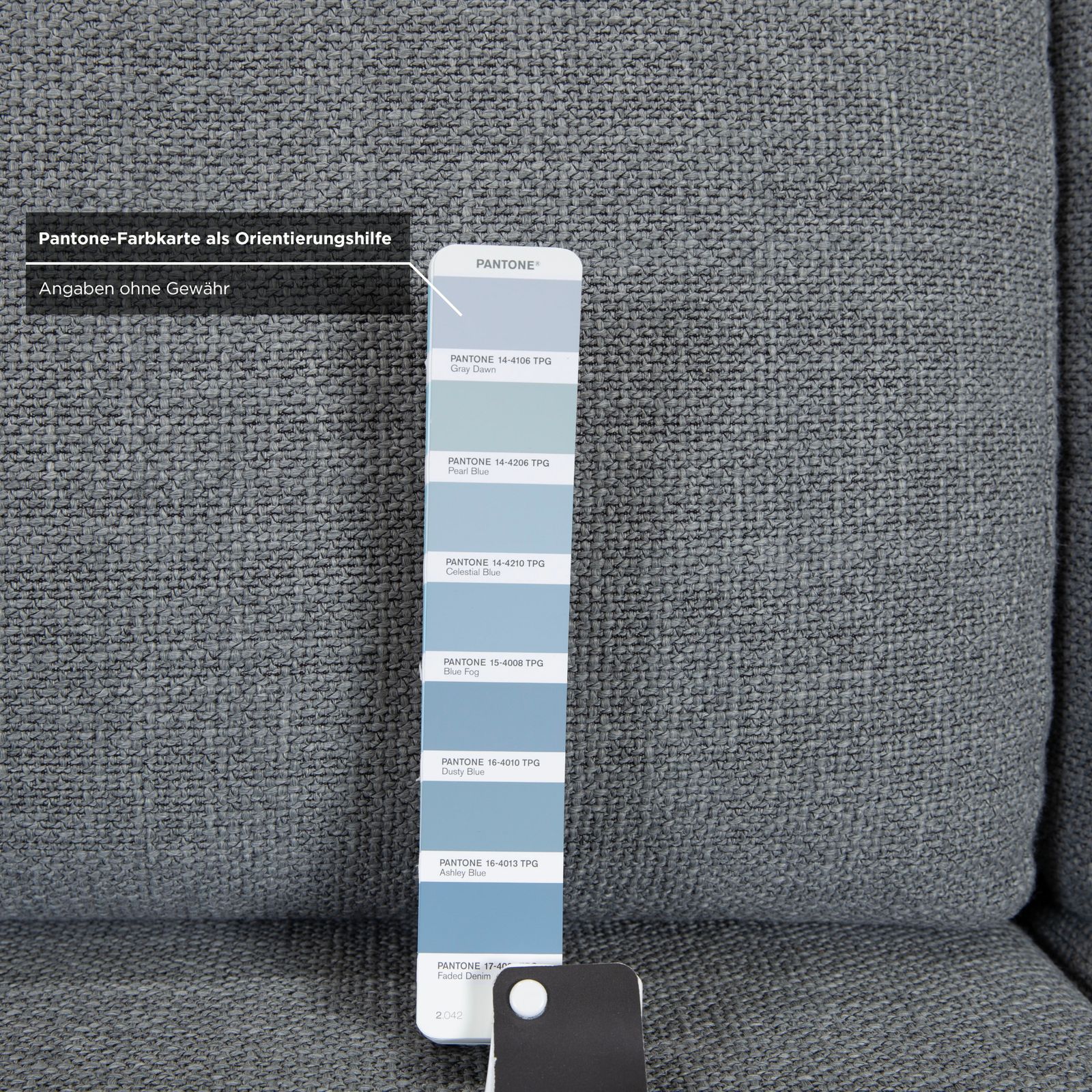 photo for sale Canapé d'angle Ewald Schillig en tissu gris