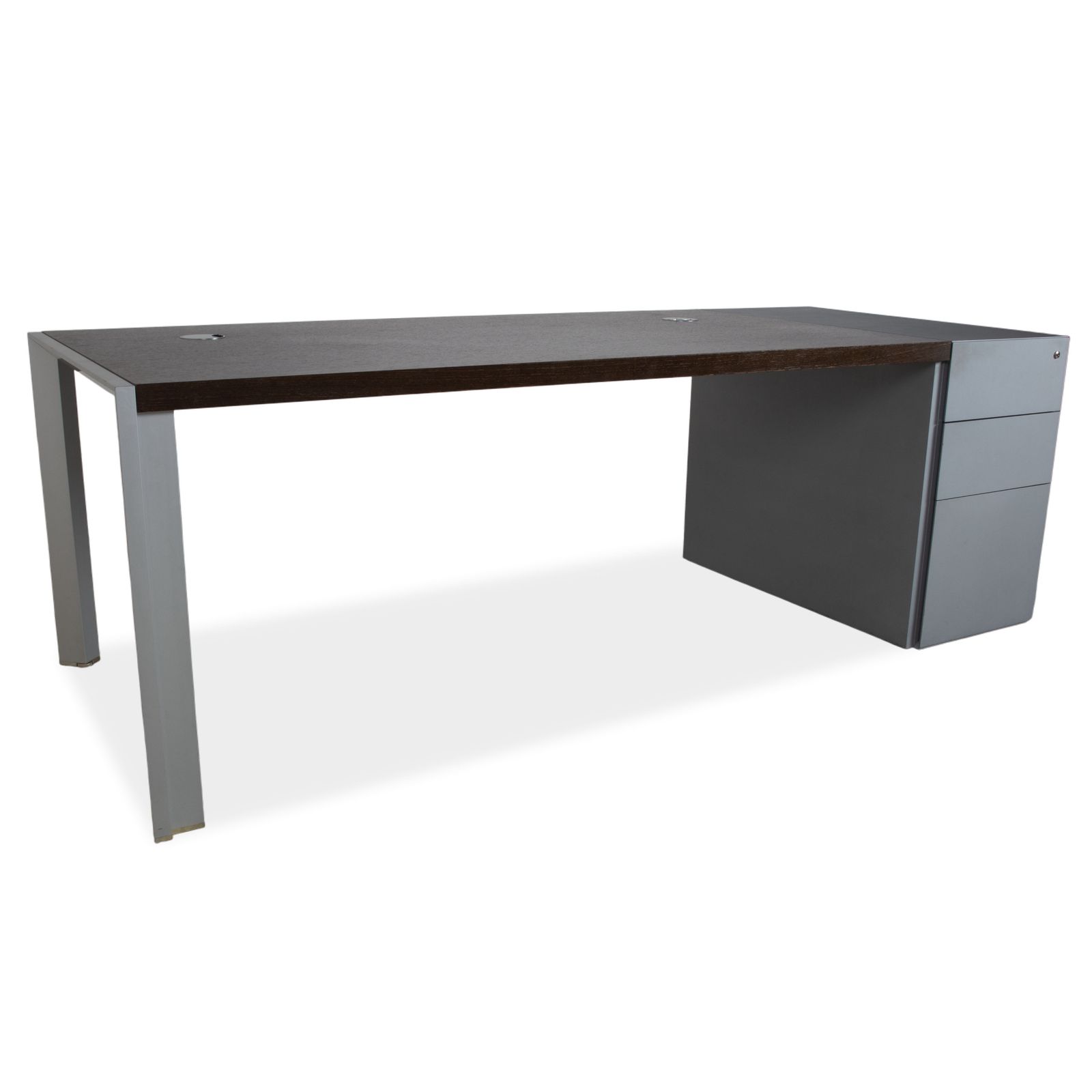 Walter Knoll Icon Wooden Brown Grey Desk