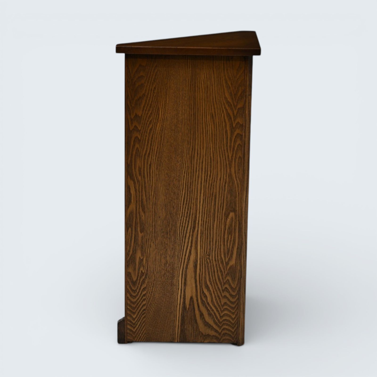 Old Charm Corner Cabinet With Drawer Linenfold Free Uk Delivery* photo 327.0