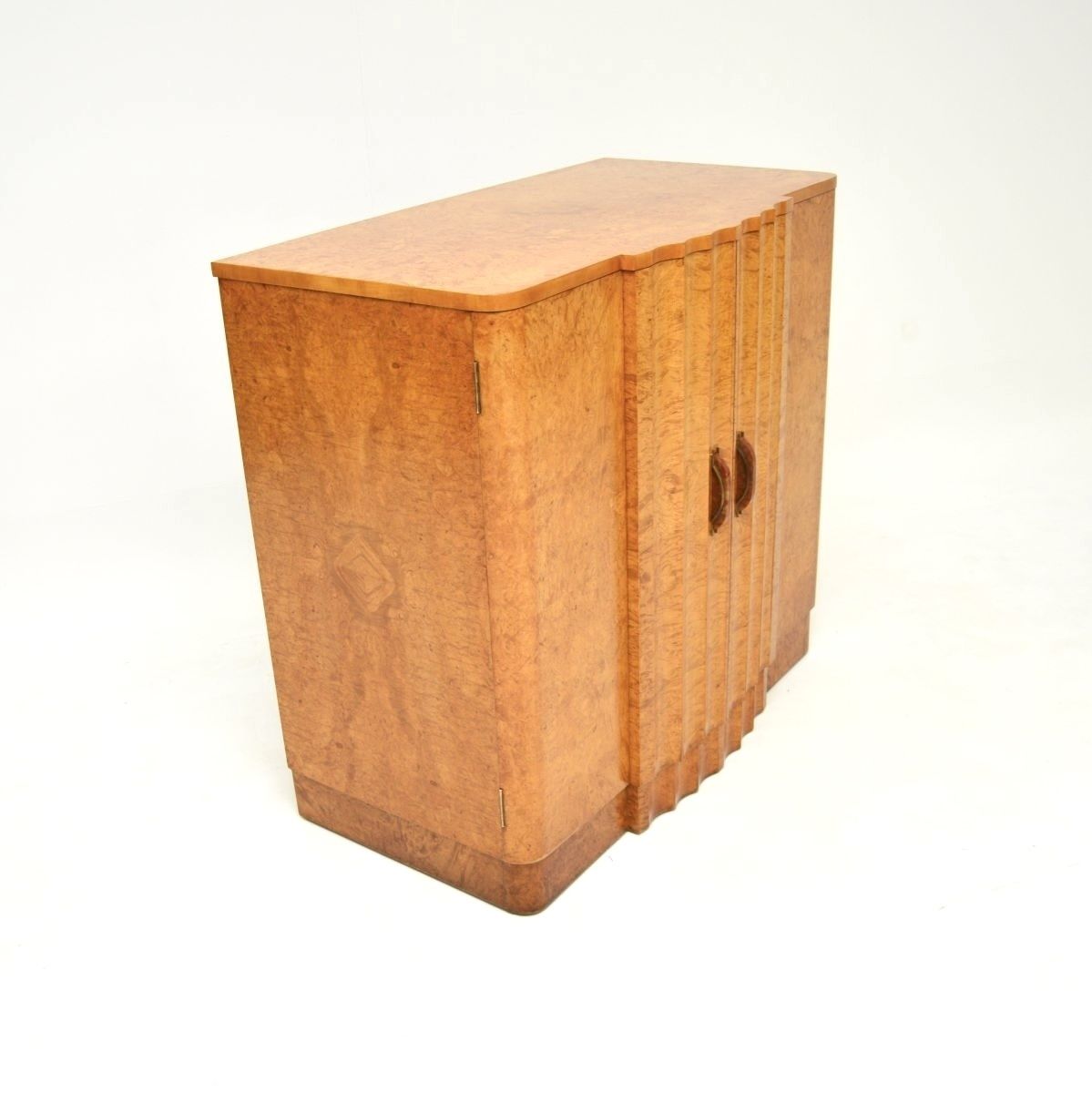 Furniture Art Deco Burr Walnut Cabinet By Harry And Lou Epstein photo