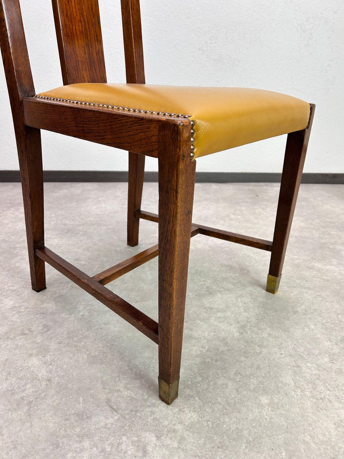 Set Of 10 Dining Room Chairs By Joseph María Olbrich photo buy