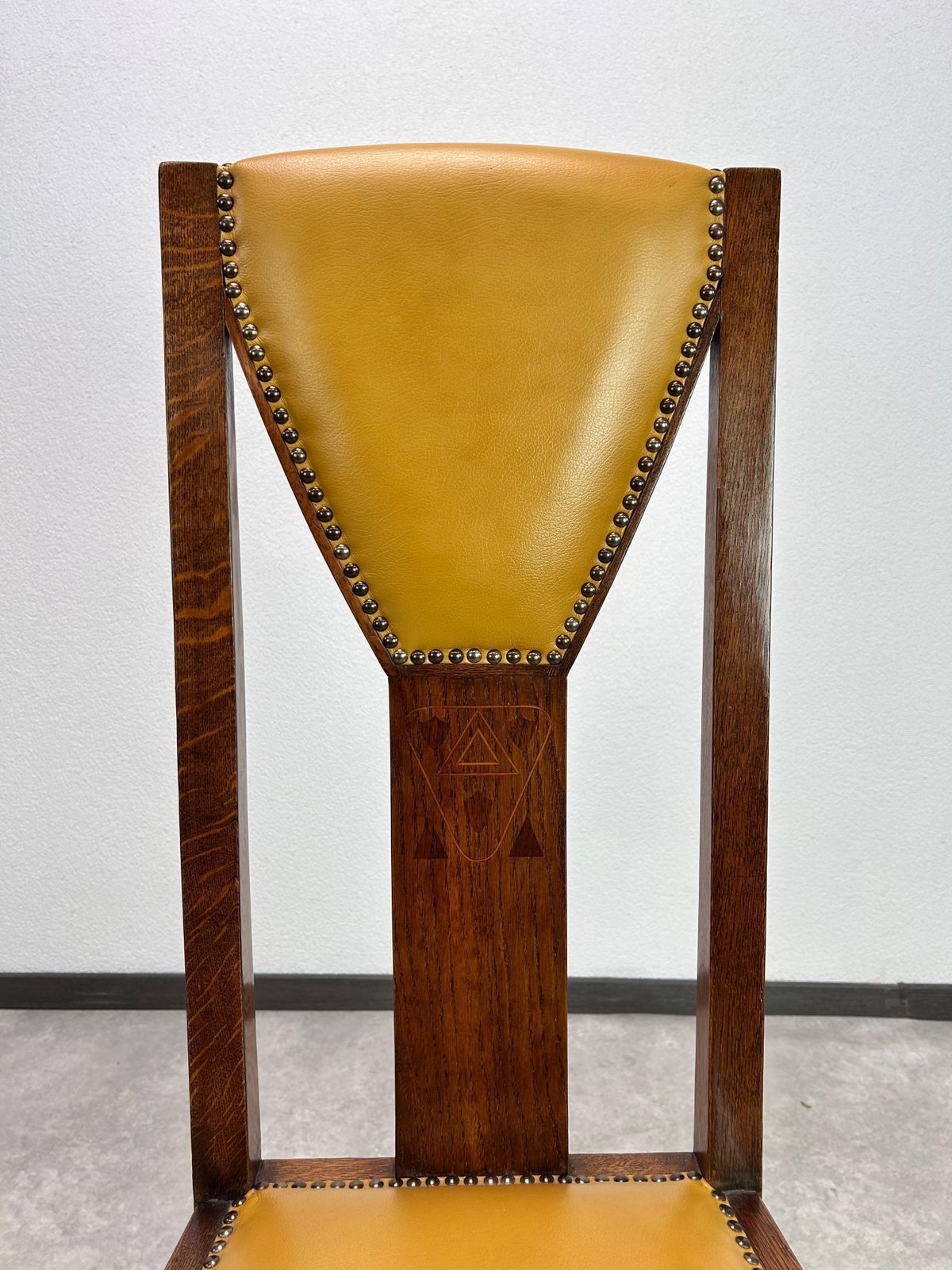 photo for sale Set Of 10 Dining Room Chairs By Joseph María Olbrich