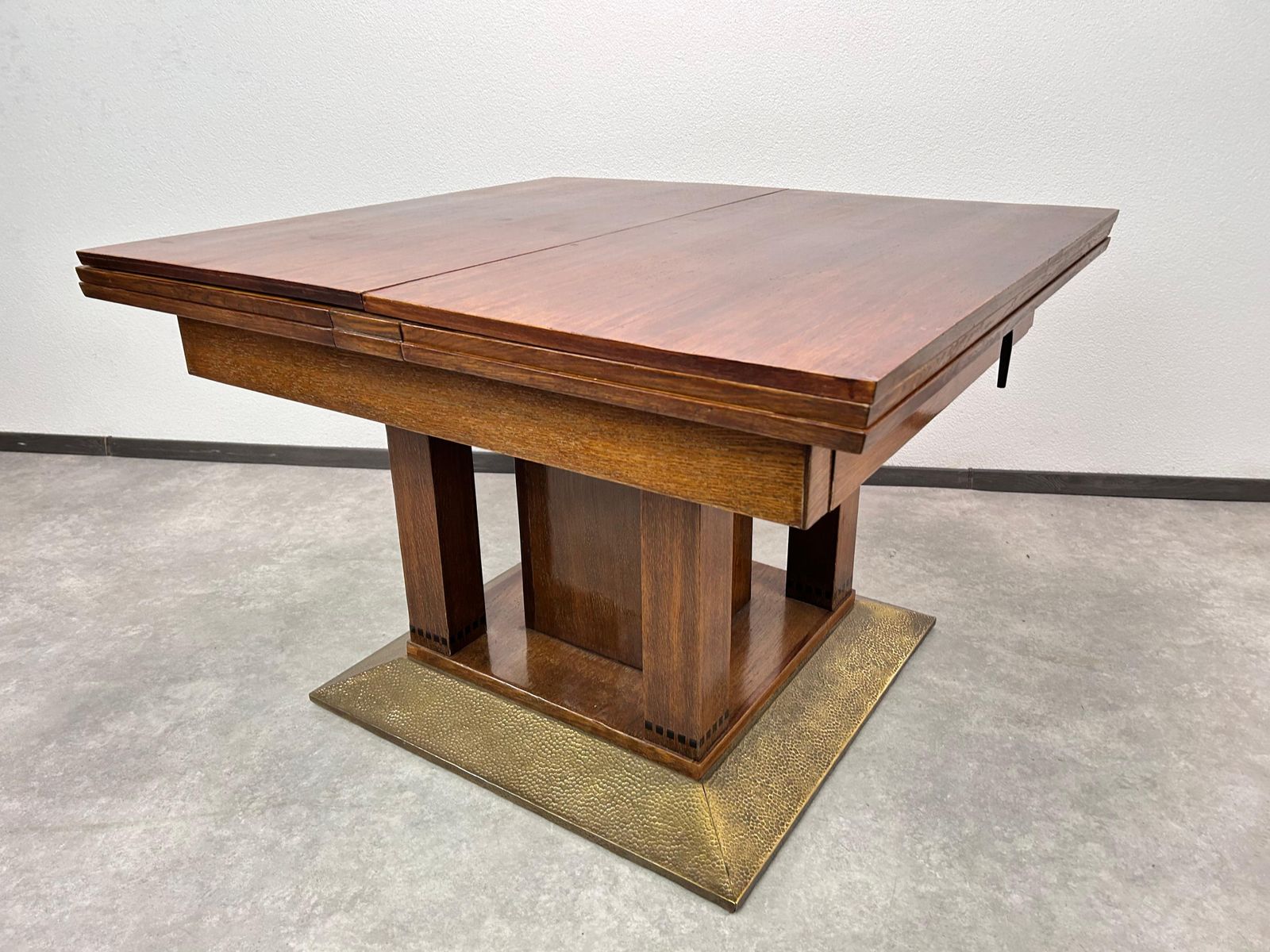 Large Dining Room Table For 16 People Attr. To Joseph Maria Olbrich photo buy