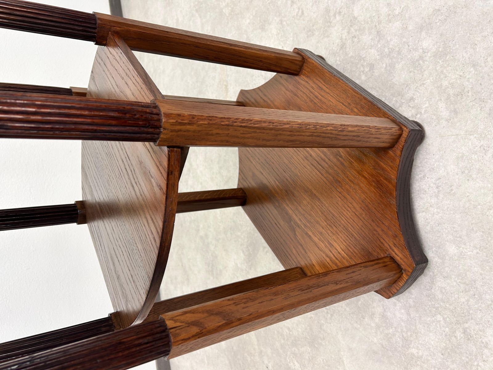 Oval Side Table With Six Legs In The Style Of Vienna Secession photo vinterior