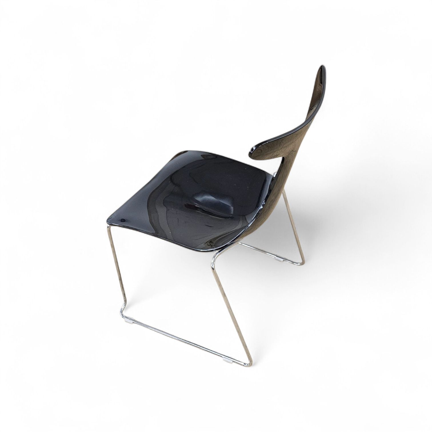 6 X Delfy Chair By Gino Carollo For Ciacci Kreaty / Italy 1990s / 2 X Red   4 X Black photo buy
