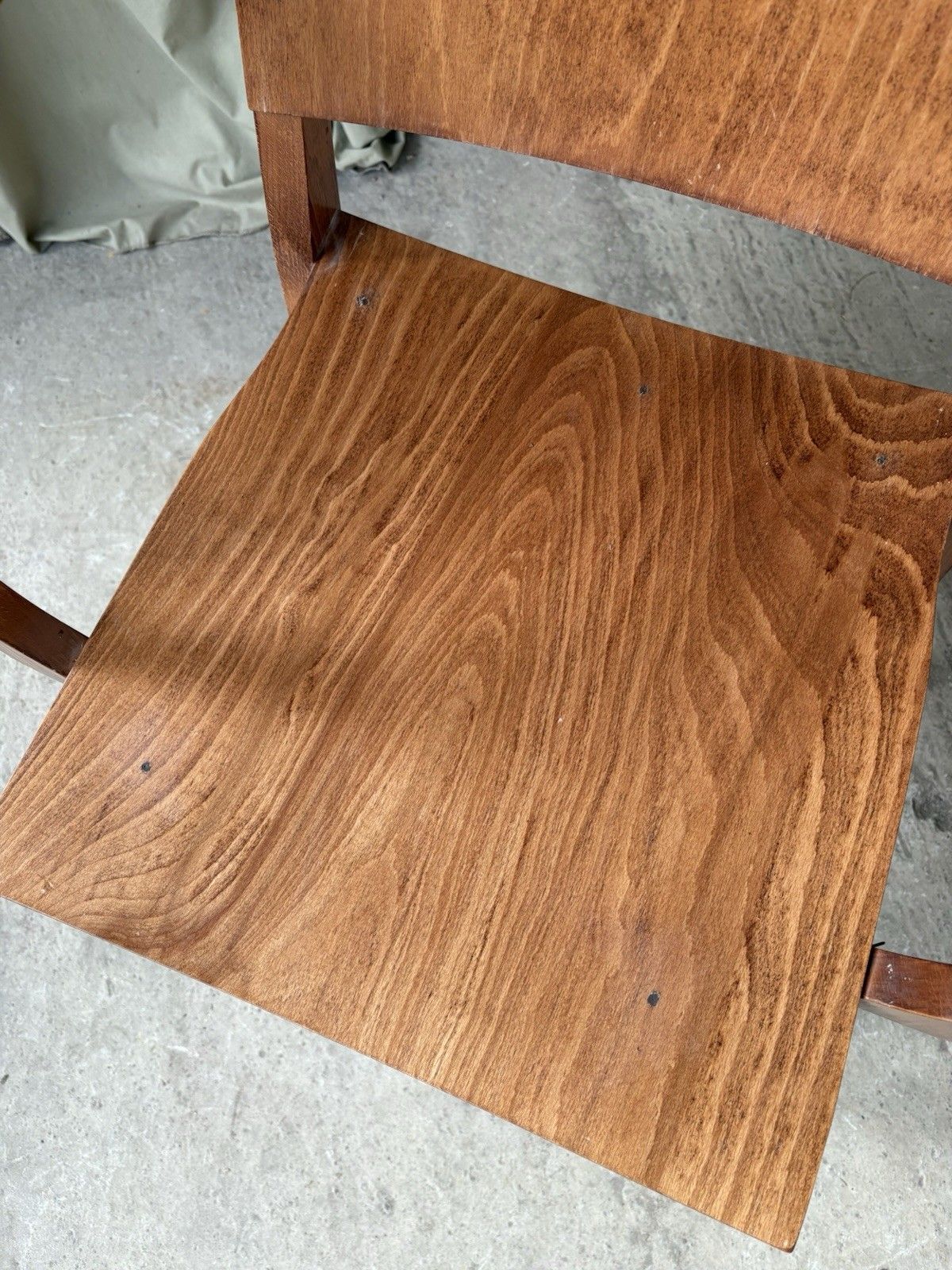 photo furniture Vtg Mid Century Style Dining Desk Side Chair Scandi Danish Retro R1125