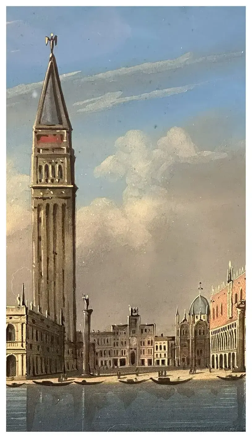 Giovanni Biasin, View Of The Basin Of San Marco photo vinterior