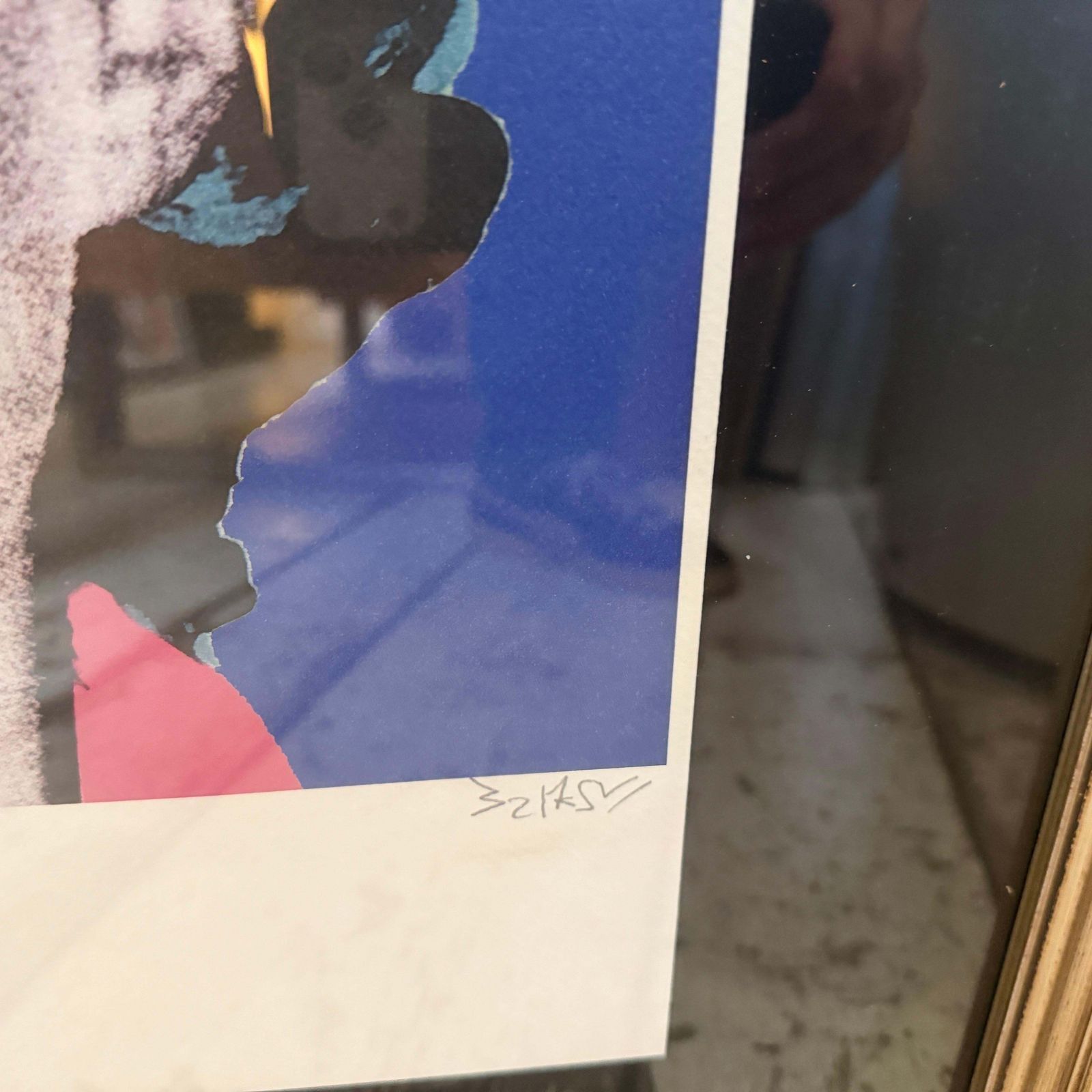 photo for sale 21st Century Framed Kate Moss 30/60 Numbered Lithography By Banksy