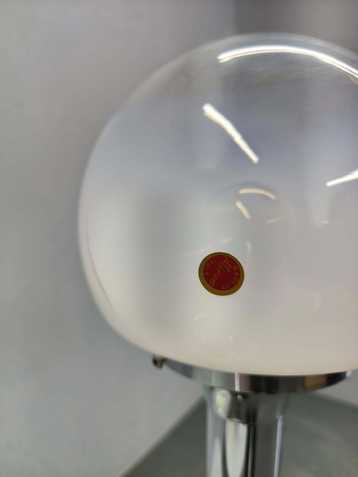 Carlo Nason Floor Lamp For Mazzega, Murano Glass, Italy 1970s photo vintage