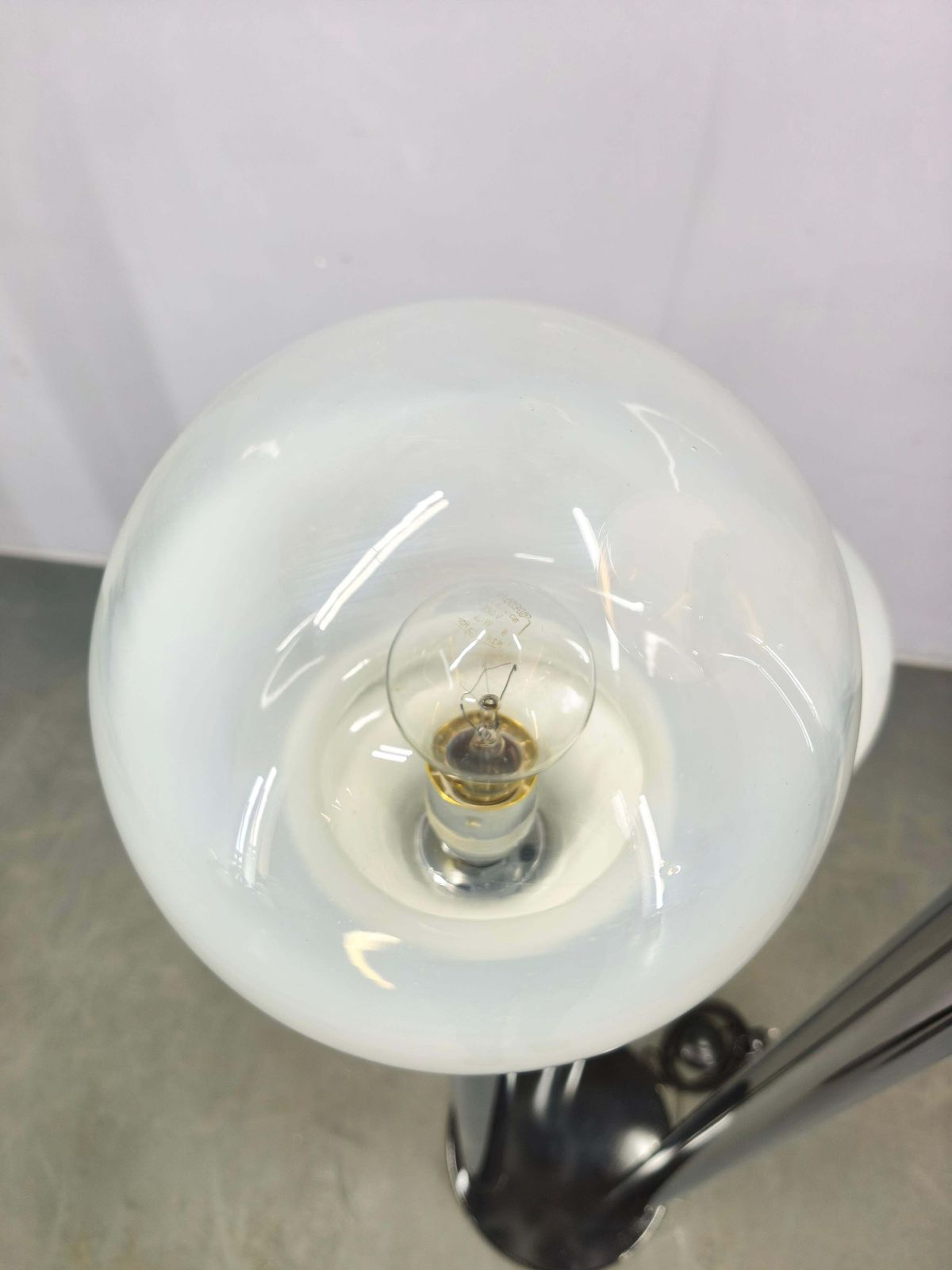 photo vinterior Carlo Nason Floor Lamp For Mazzega, Murano Glass, Italy 1970s