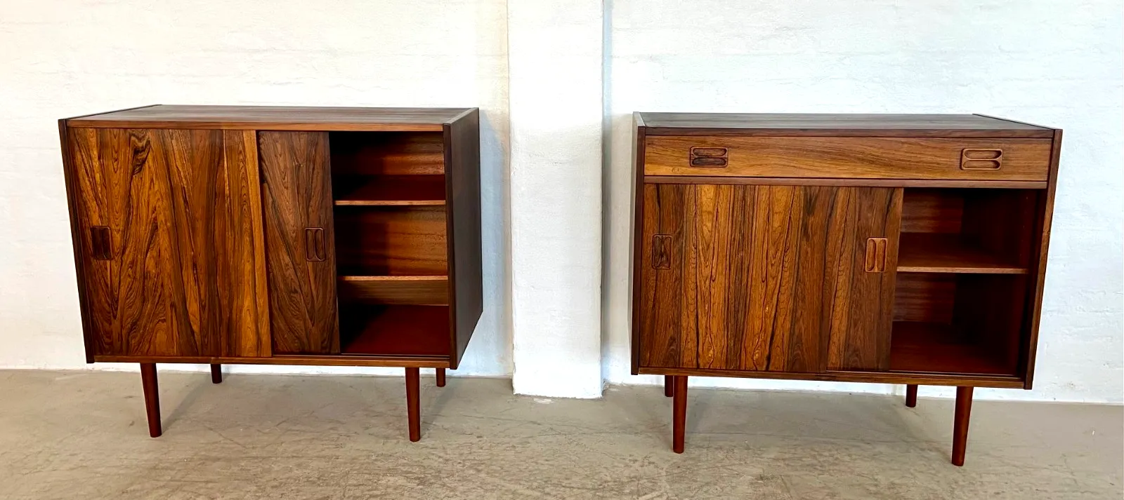 Vintage Retro Danish Mid Century Matching Rosewood Sideboards 1960,S photo 1695.0