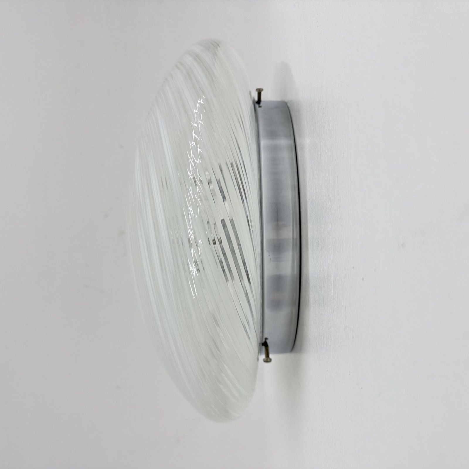 Mid Century Design Murano Glass Hillebrand Ceiling Lamp , 1970s photo vintage