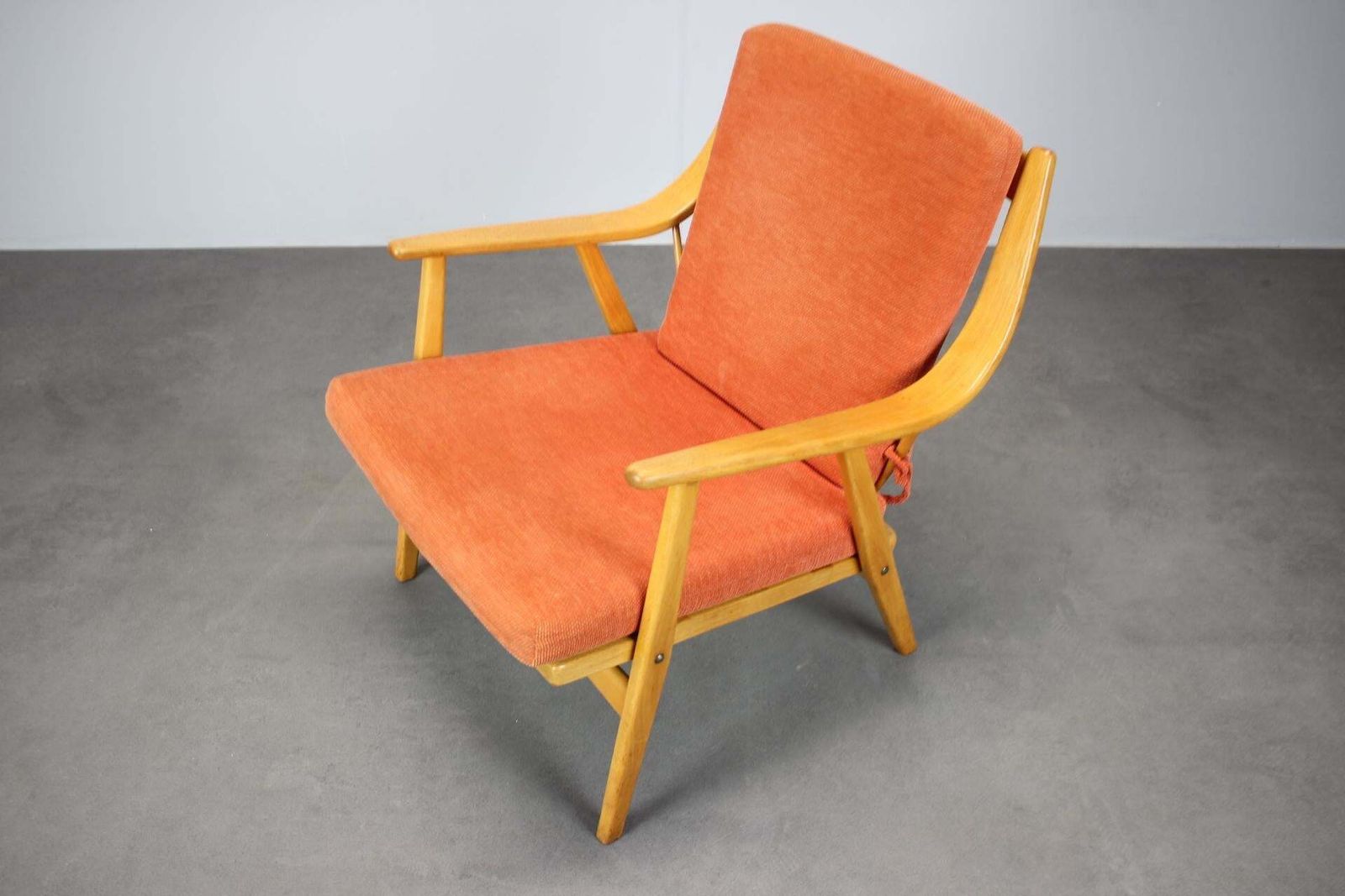 Ton Bentwood Beech Armchair, Czechoslovakia, 1970s photo for sale