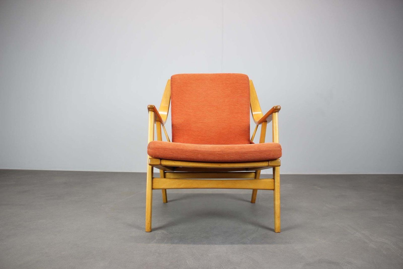 Ton Bentwood Beech Armchair, Czechoslovakia, 1970s photo 587.0