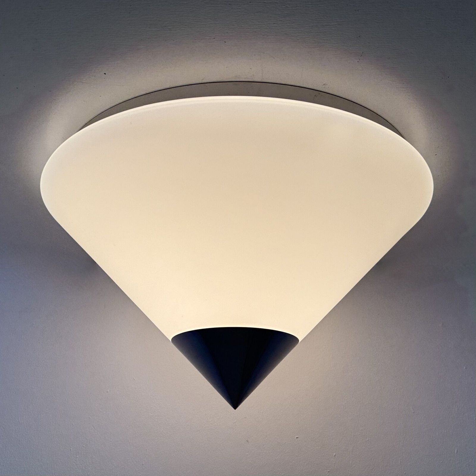 Limburg Glashütte Wall Ceiling Lamp Flush Mount , 1970’s photo furniture