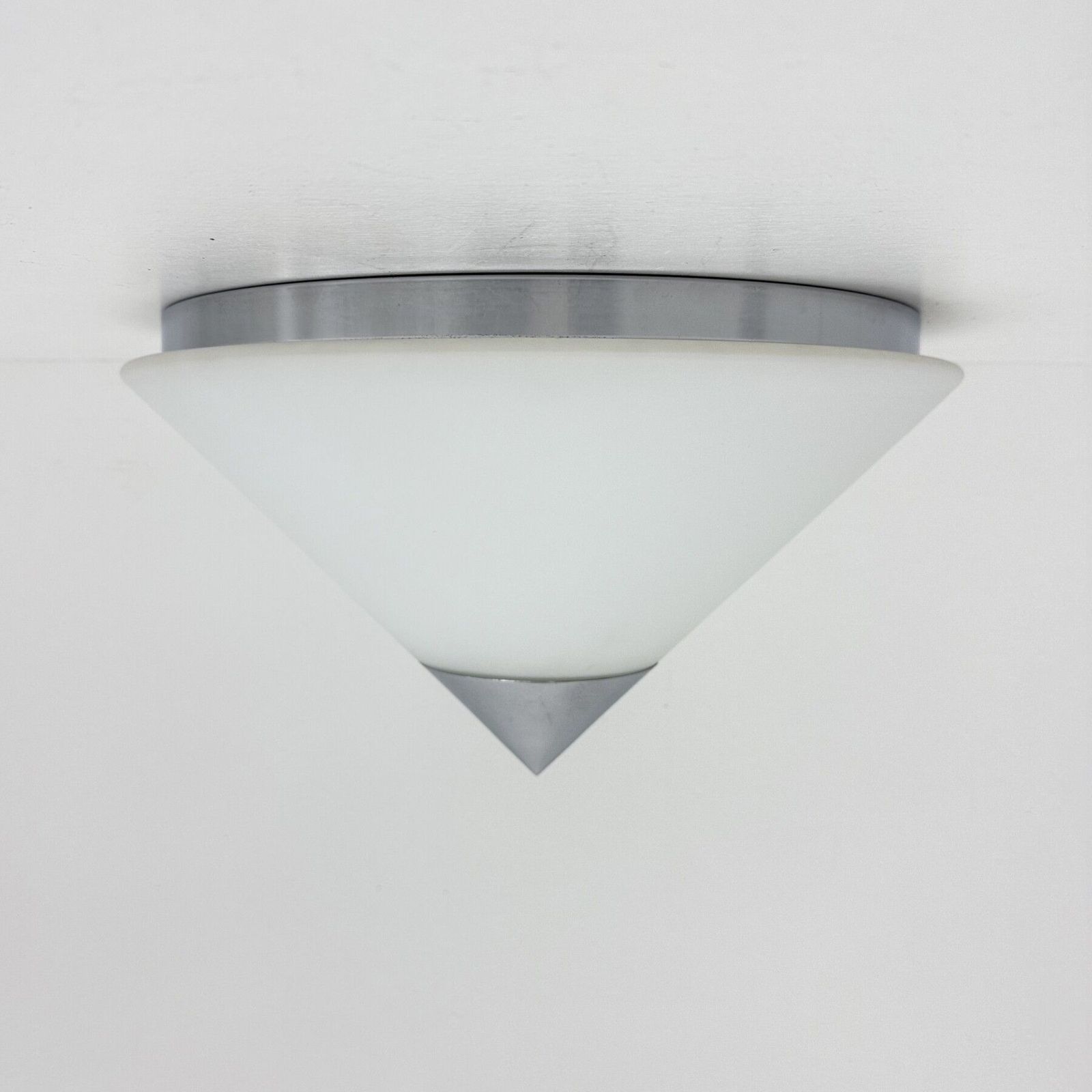 Limburg Glashütte Wall Ceiling Lamp Flush Mount , 1970’s photo vintage