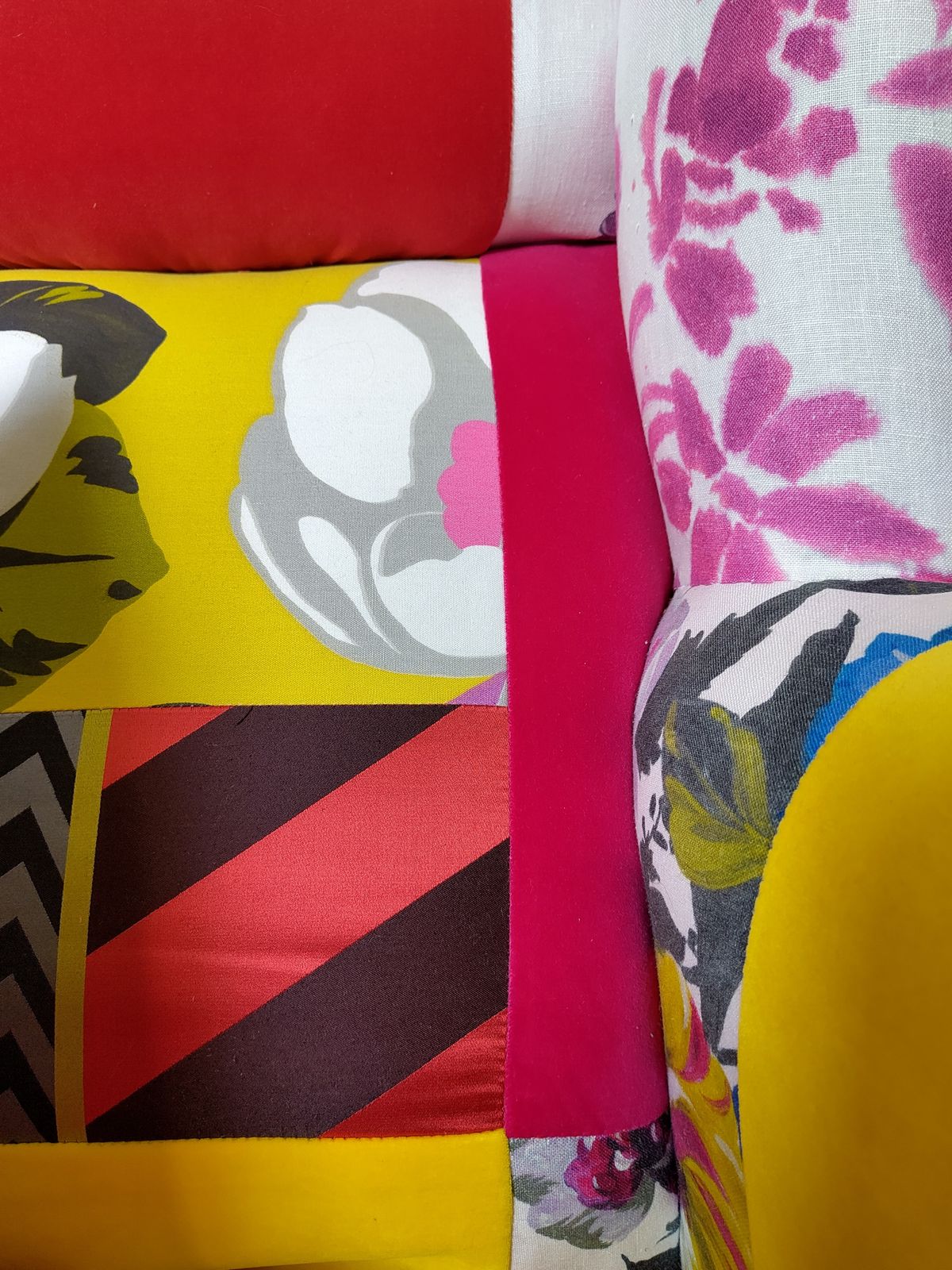 Bespoke Squint London Wingback Armchair In Designers Guild Fabrics – One Off Commission photo vintage