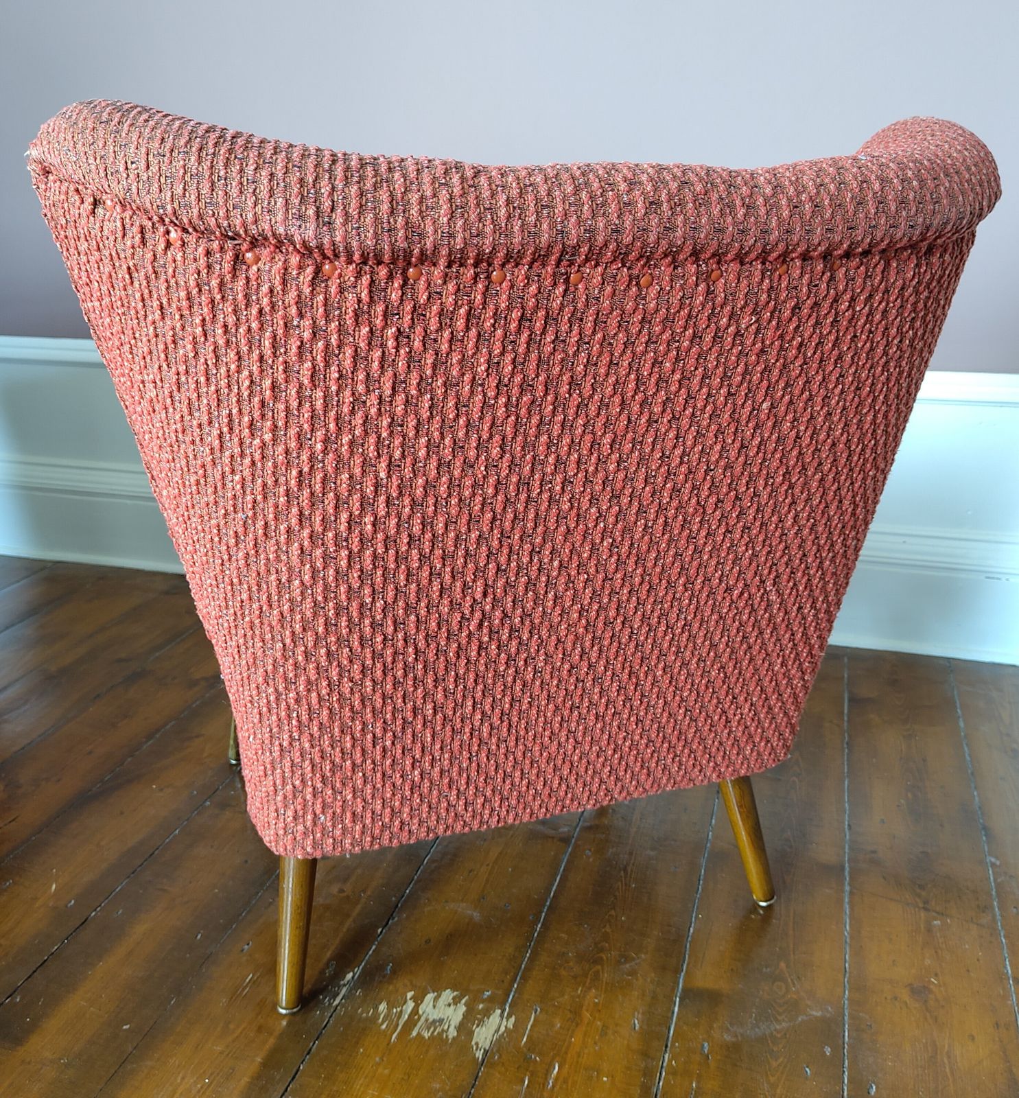 Set Of Three 1950s West German Cocktail Chairs – Ideal For Reupholstery photo vintage