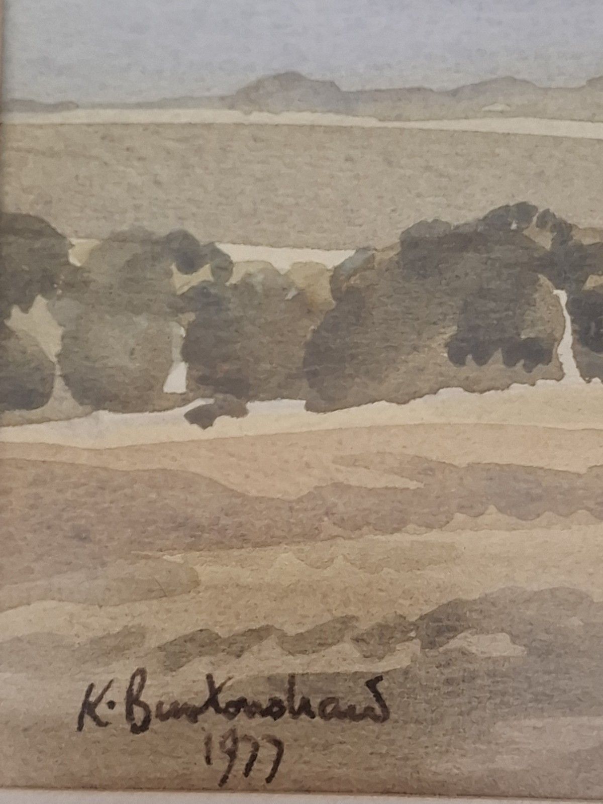 Vintage Keith Burtonshaw Landscape Yorkshire Dales South Downs Nature English photo 85.0