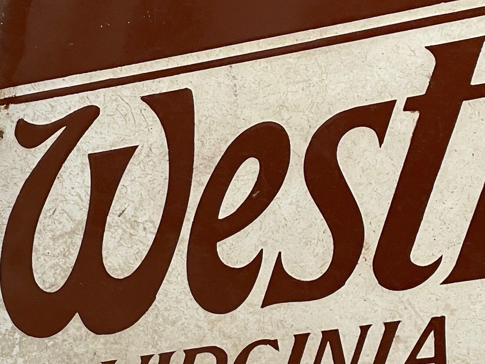 950.0 Early 20th Century Double Sided Enamel Westminster Virginia Cigarettes Wall Sign photo