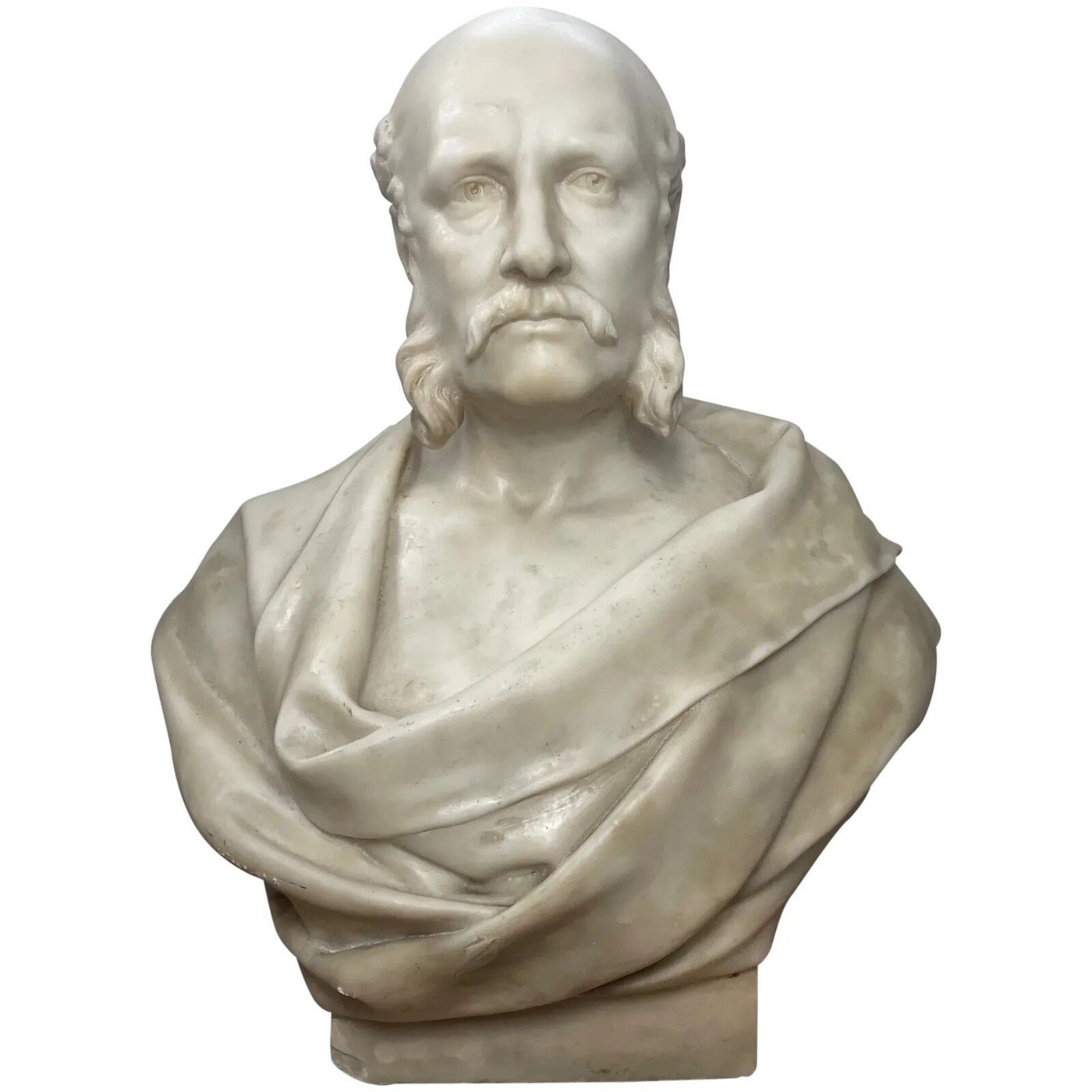 Marble Sculpture James Robert Creighton Signed By Léon Joseph Chavalliaud C1895