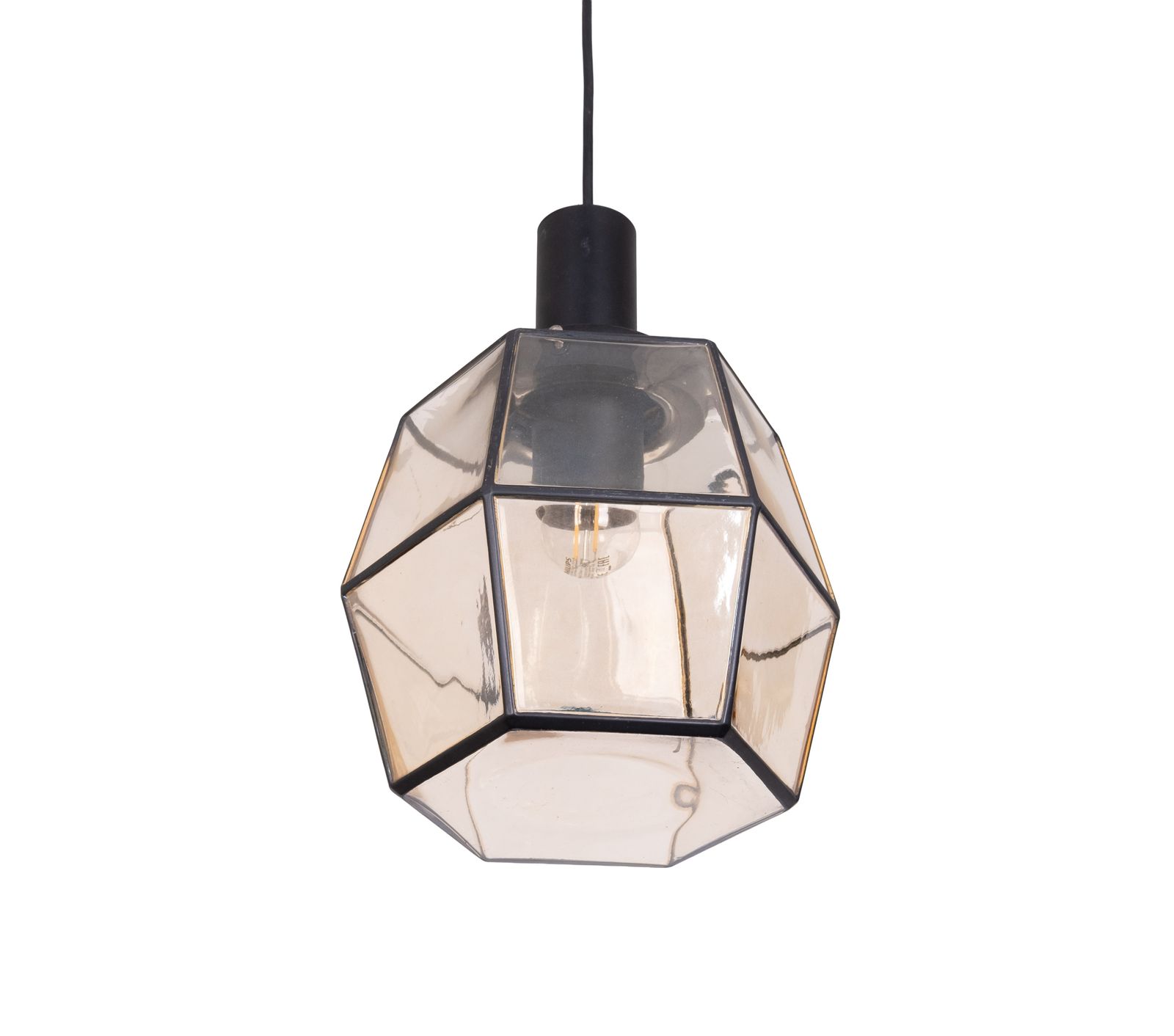 Glashütte Limburg Hanglamp, Duitsland, Jaren 1960 photo furniture