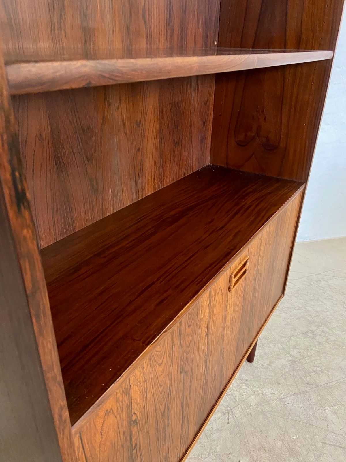 795.0 Danish Retro Vintage Bookcase In Rosewood  1960,S photo