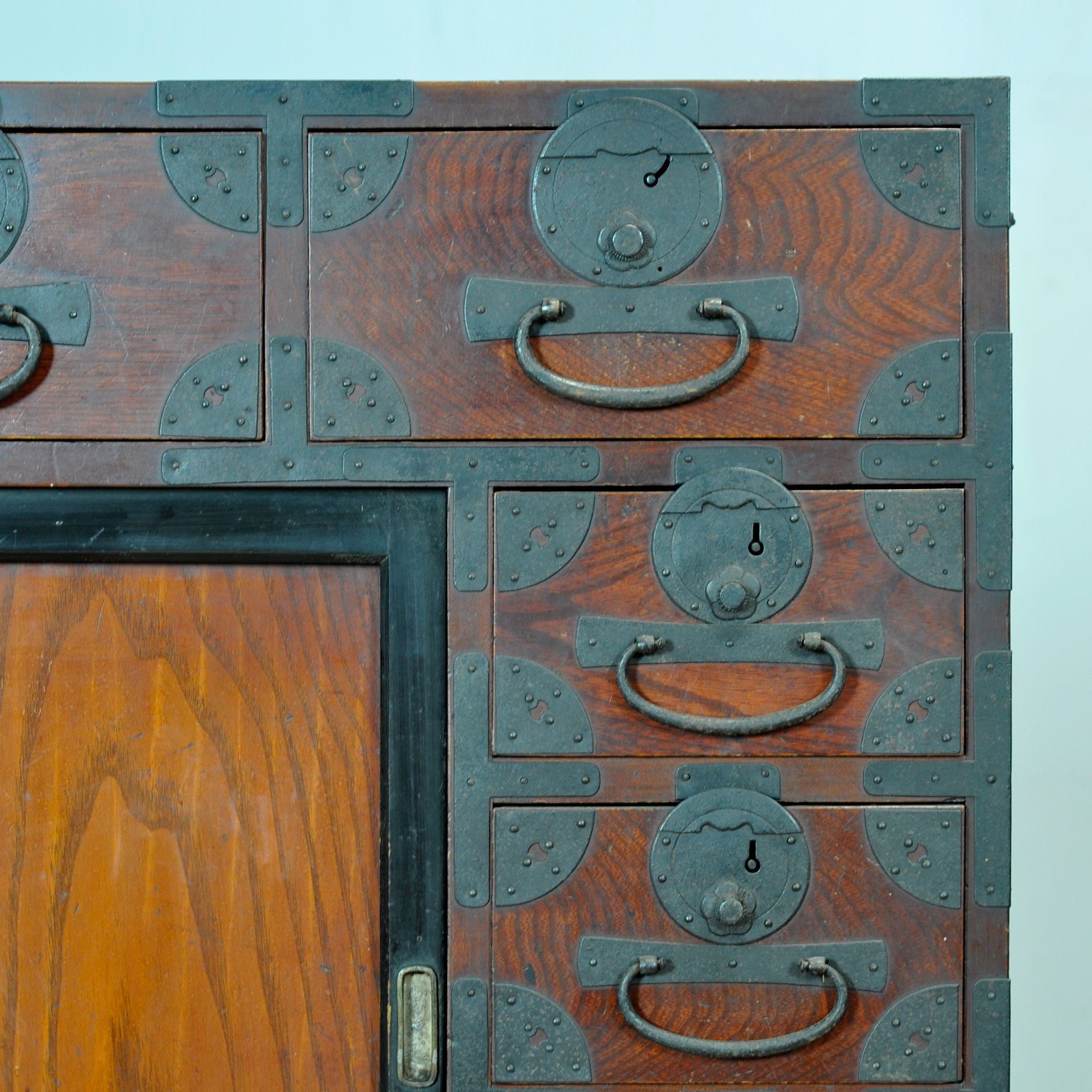 Japanese Tansu Chest Of Drawers, Circa 1890 photo buy