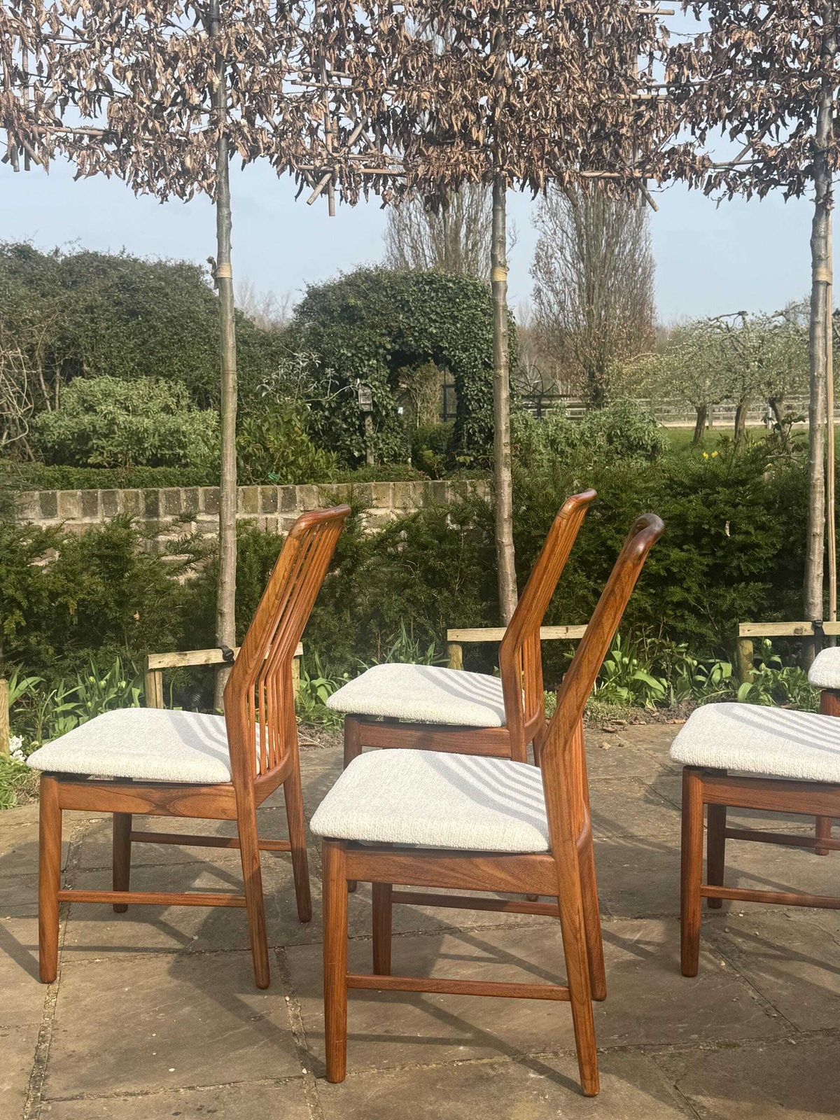 photo vinterior Mid Century Danish Set Of Ten Dining Chairs In Teak By Danish Teak Dining Chairs By Svend åge Madsen For Moreddi 1960