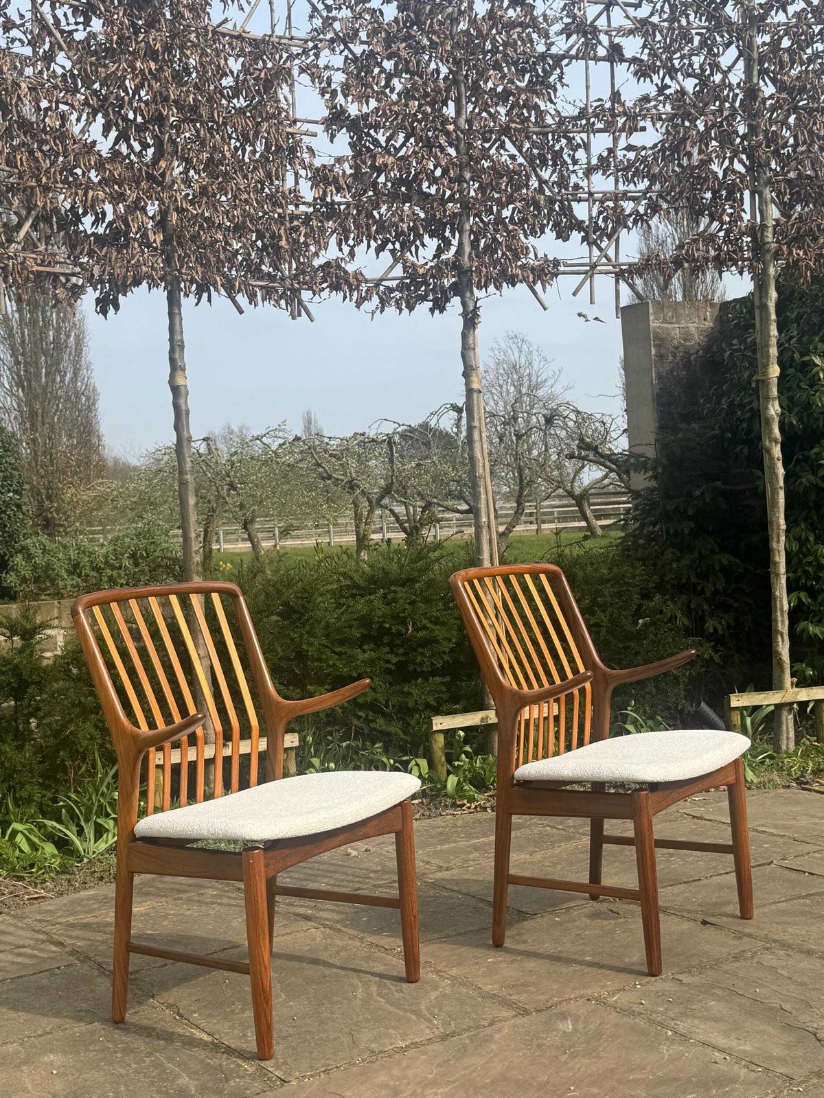photo buy Mid Century Danish Set Of Ten Dining Chairs In Teak By Danish Teak Dining Chairs By Svend åge Madsen For Moreddi 1960