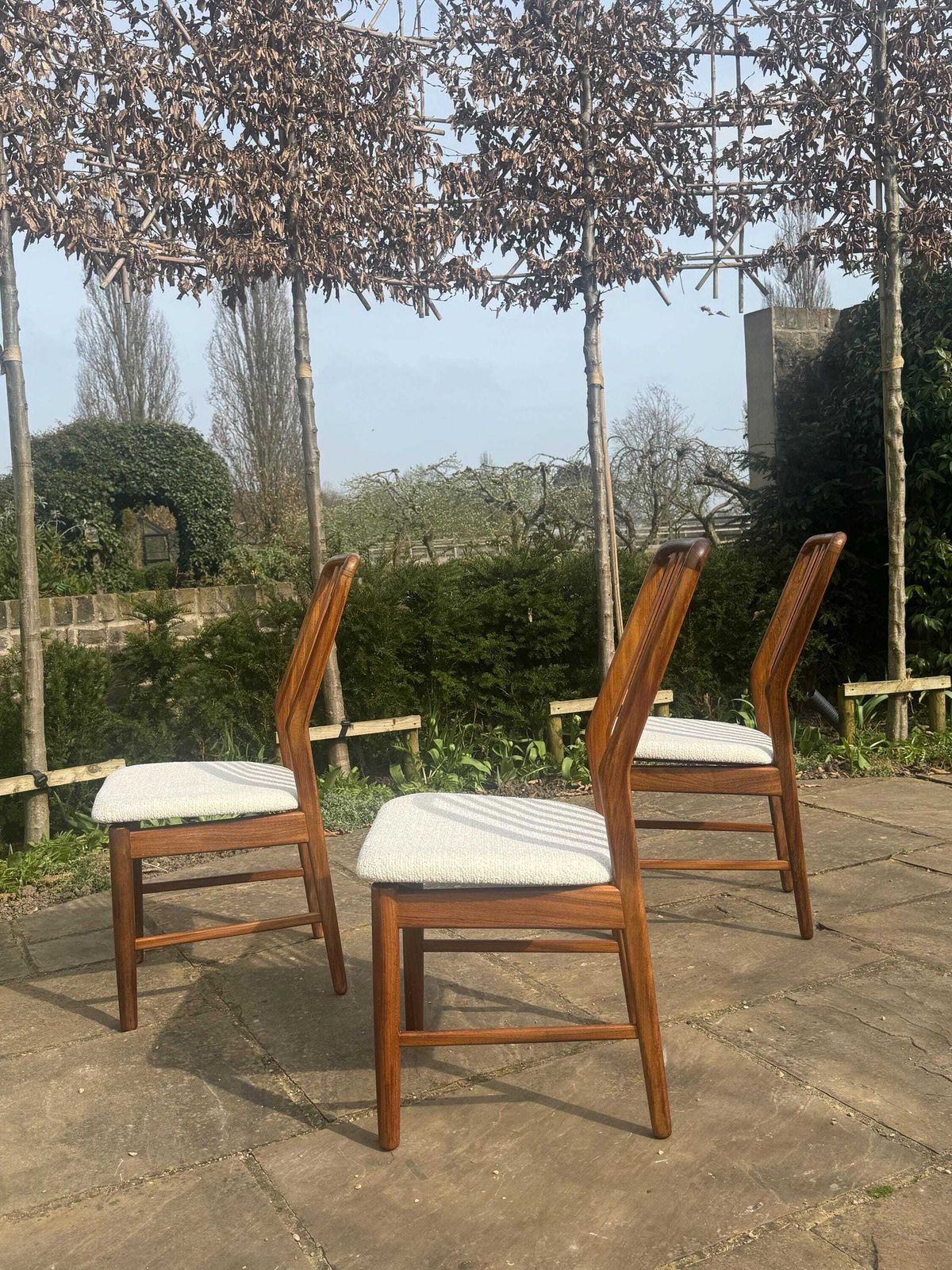 photo vintage Mid Century Danish Set Of Ten Dining Chairs In Teak By Danish Teak Dining Chairs By Svend åge Madsen For Moreddi 1960