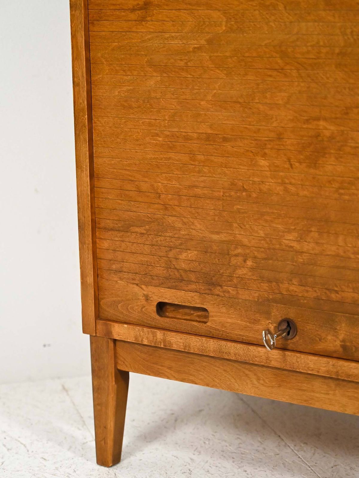 Scandinavian Filing Cabinet With Vertical Shutter, 1963 photo buy
