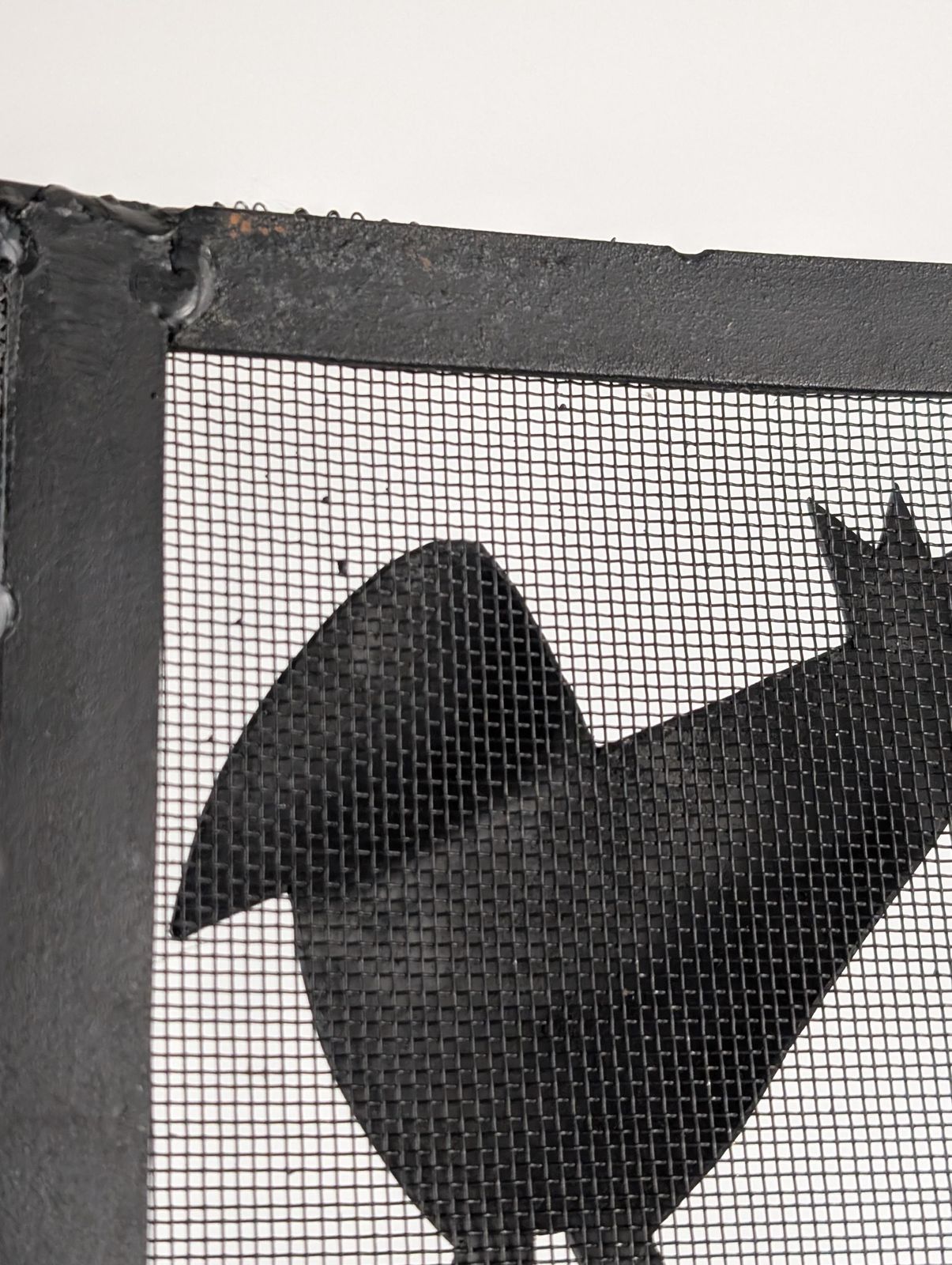 Home Fixtures Wrought Iron Fireplace Screen From Atelier Marolles, France, 1950s photo