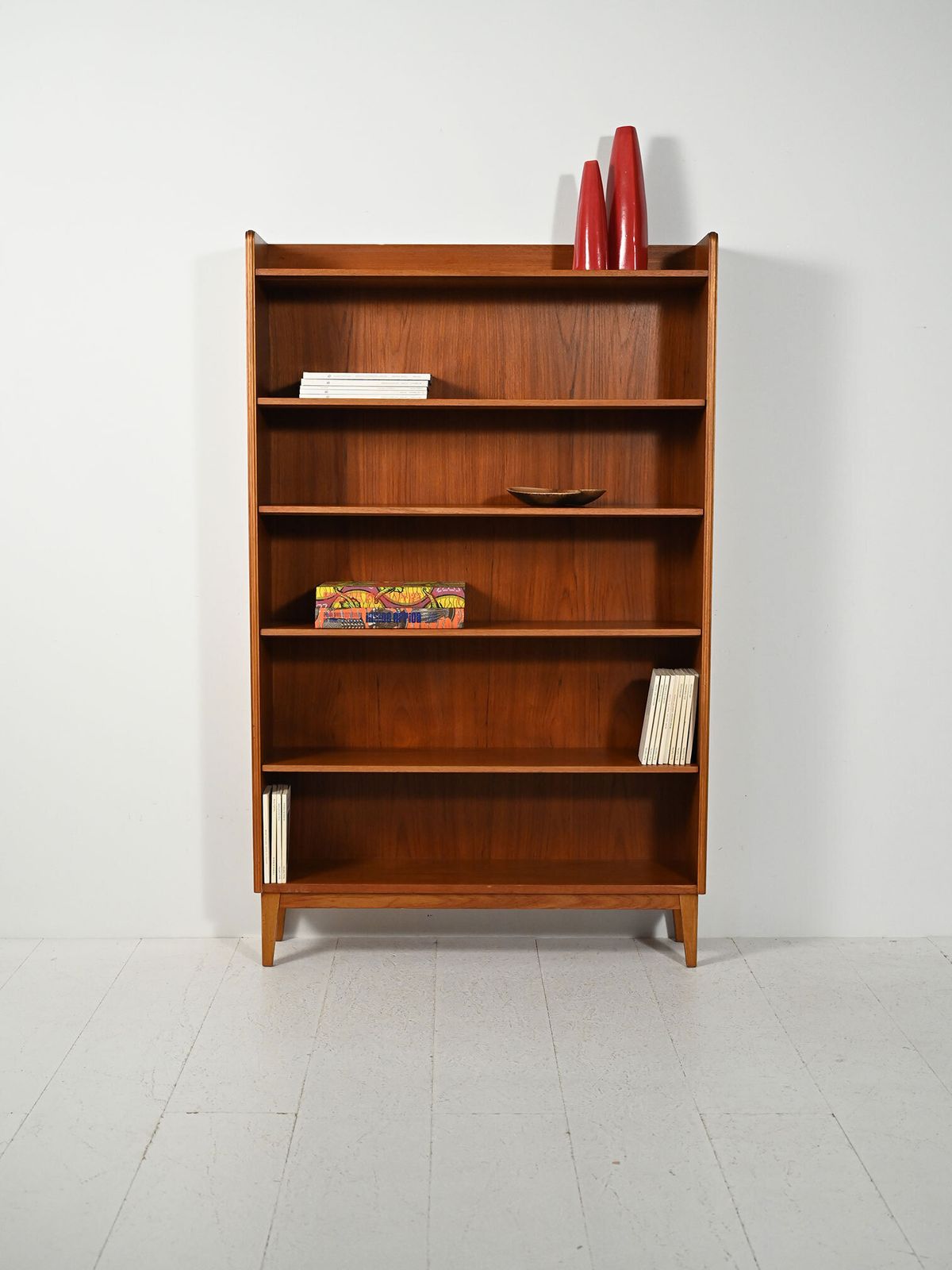 Scandinavian Teak Bookcase By Ferdinand Lundquist, 1960s