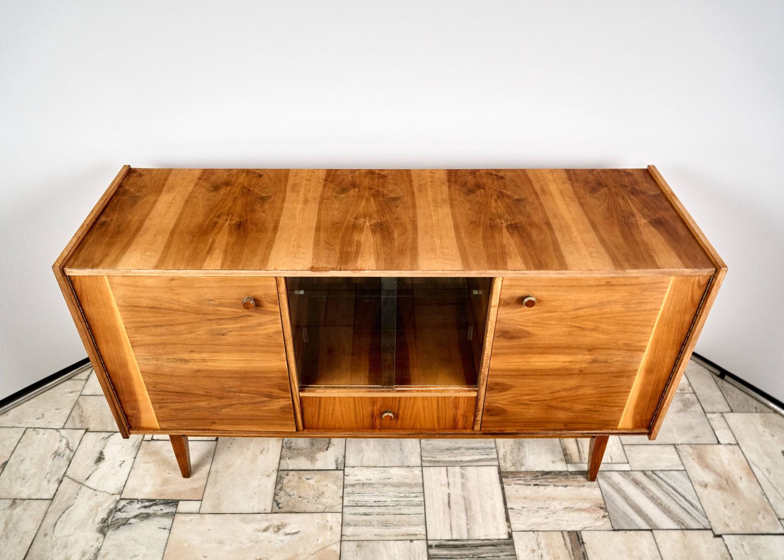 Vintage Bilea Arges Sideboard, 1970s, Romania photo for sale