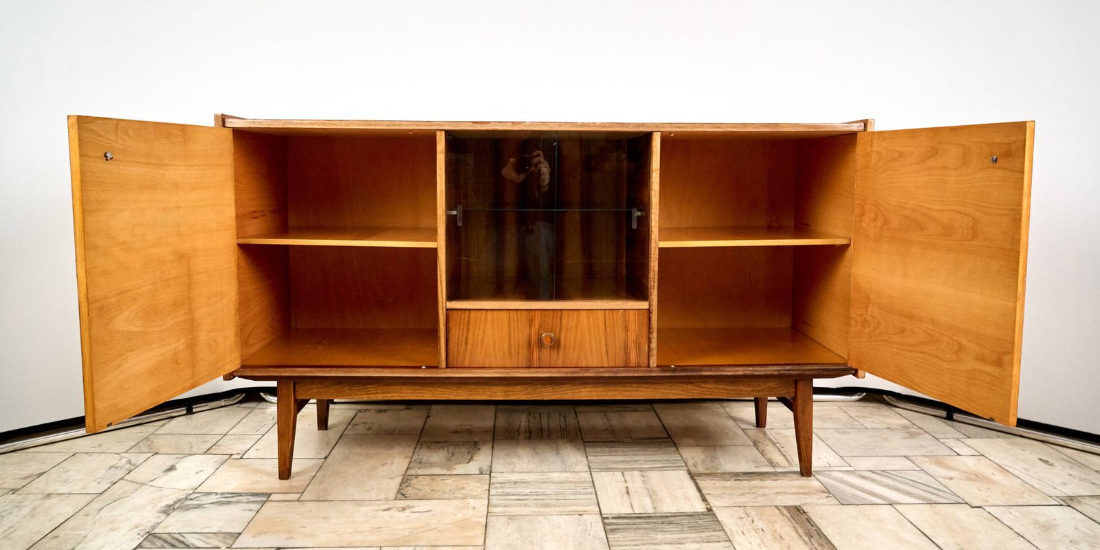 photo for sale Vintage Bilea Arges Sideboard, 1970s, Romania