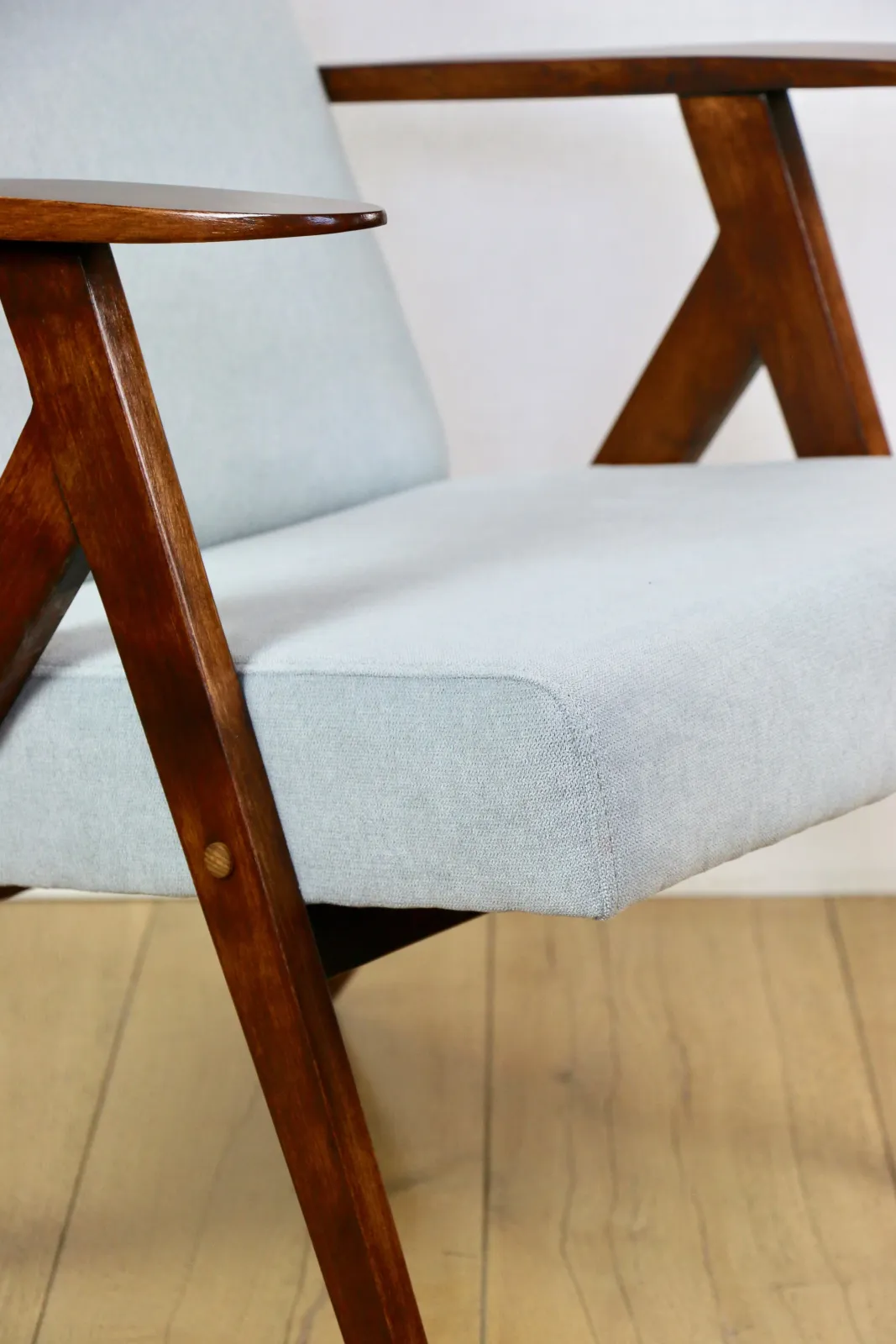 Vintage Armchair Like Var Blue Turquoise   2 Pieces Available photo furniture