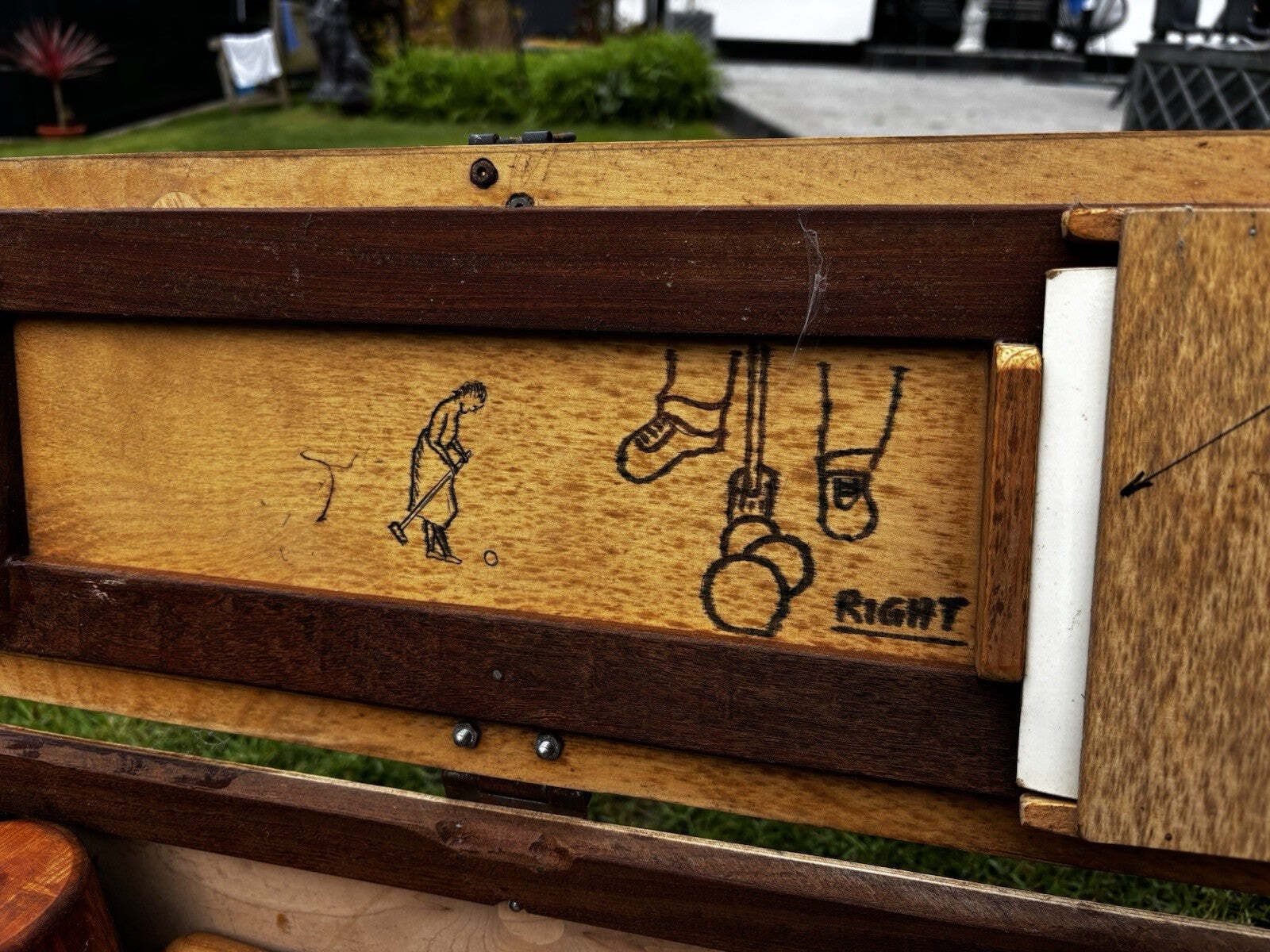 photo buy Croquet Set In Wooden Case, Very Good Quality.