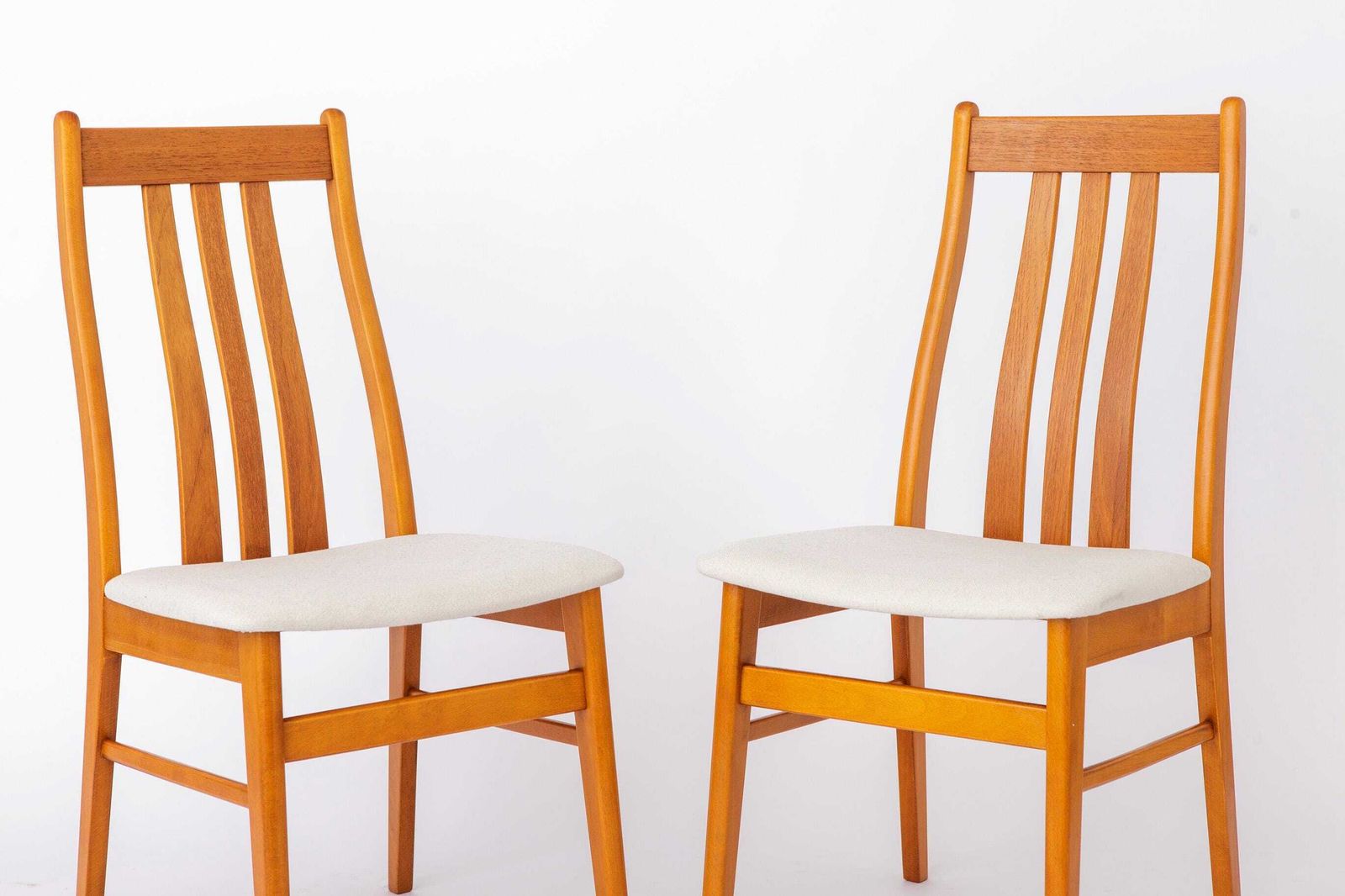 Set Of 6 Farstrup Teak Dining Chairs, Danish Mid Century Chairs 1960s, Vintage Teak Chairs Newly Upholstered photo Furniture
